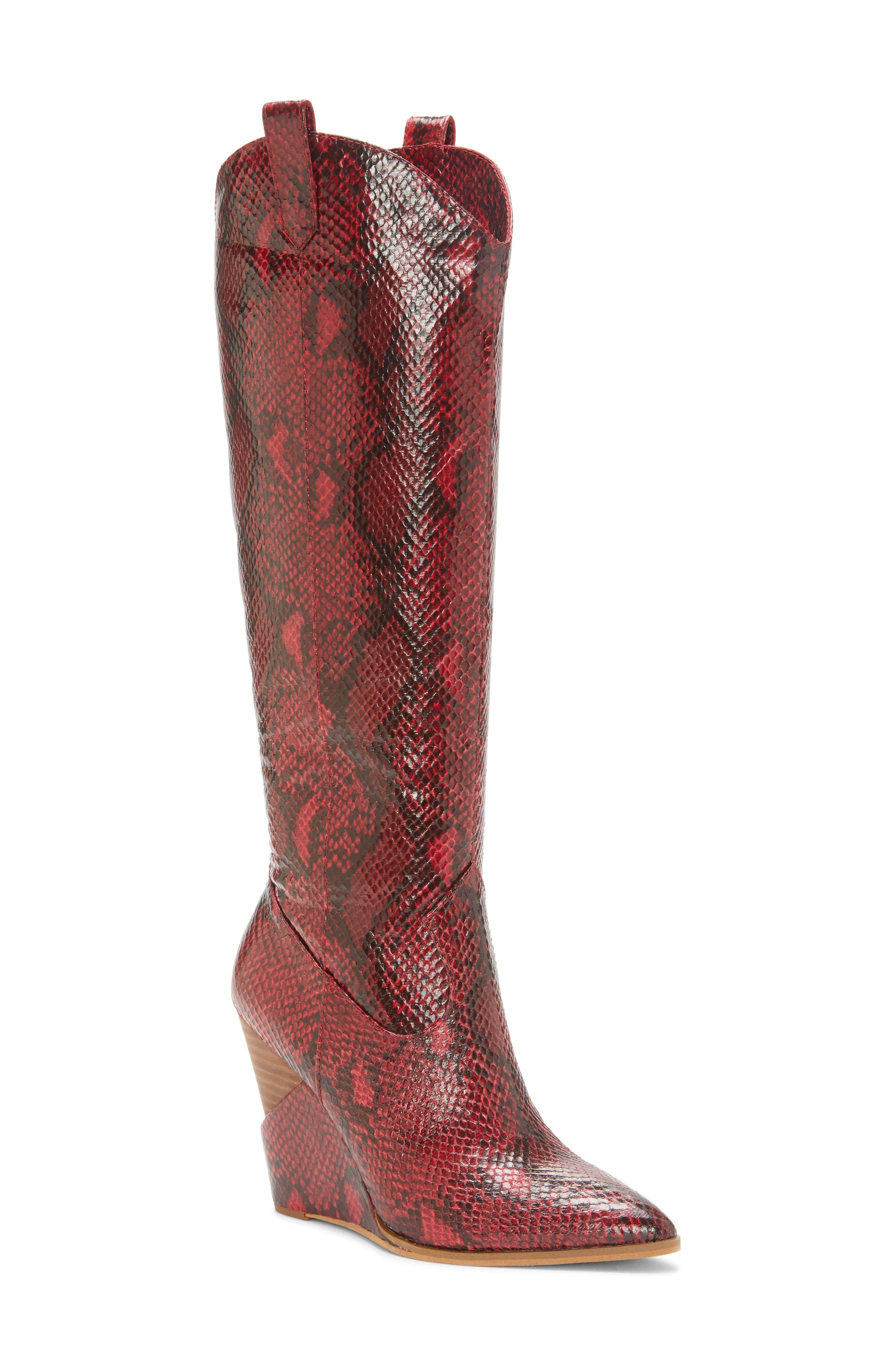 jessica simpson snake skin booties