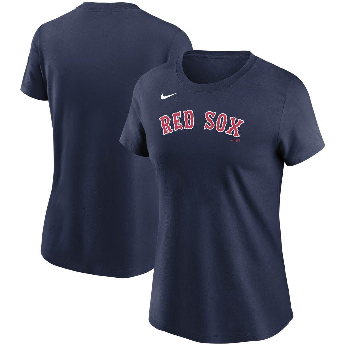 Nike Boston Red Sox Wordmark T-shirt At Nordstrom in Blue