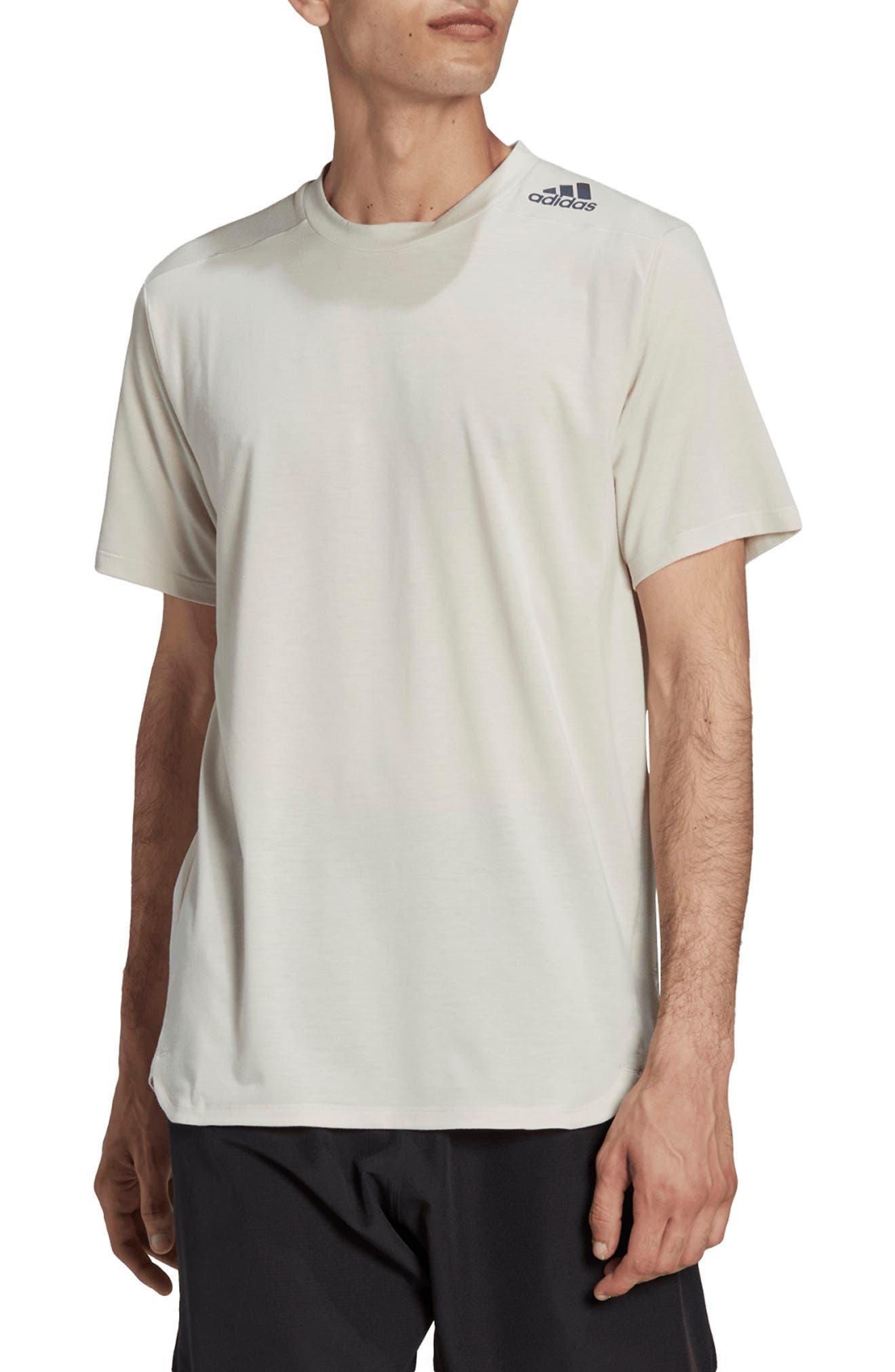 adidas D4t Performance Training T-shirt in Gray for Men | Lyst