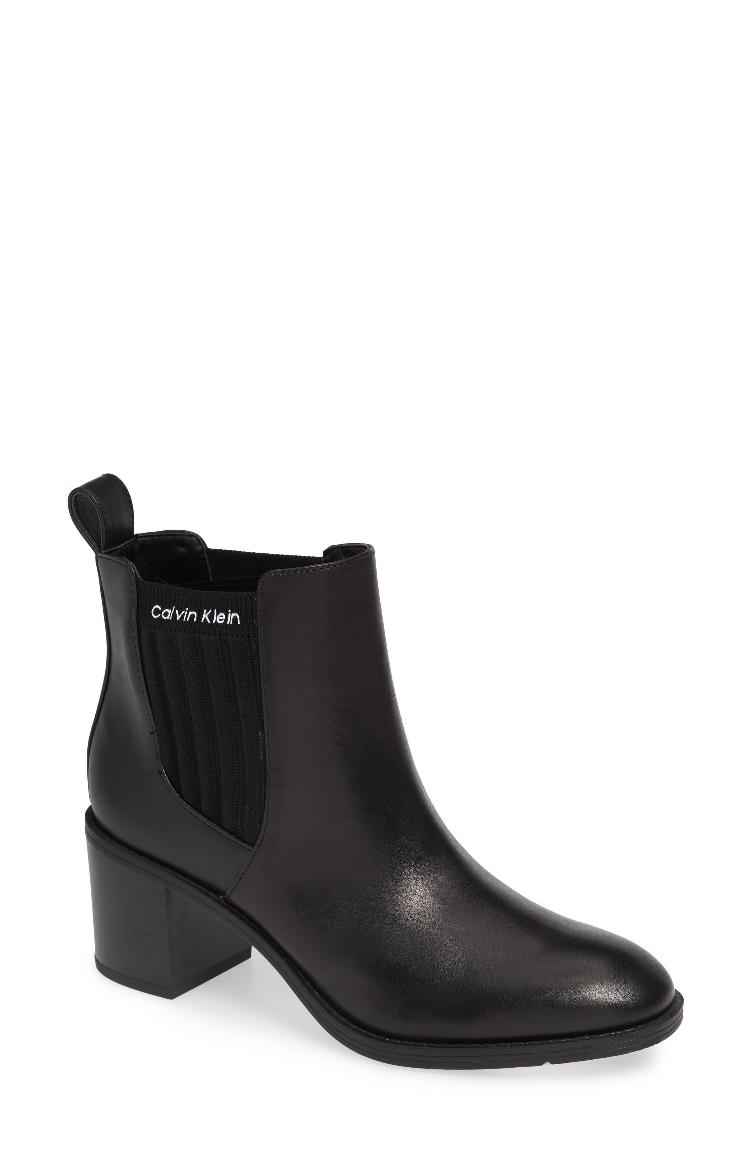 calvin klein perron booties