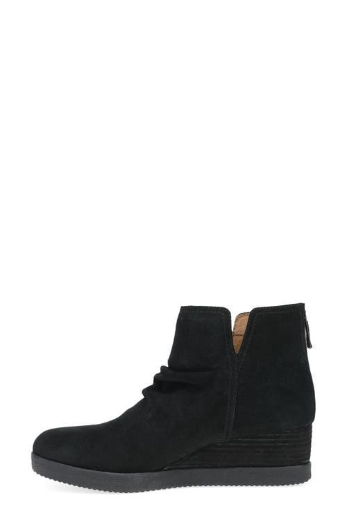 Dansko Stephanie Wedge Bootie in Black Lyst