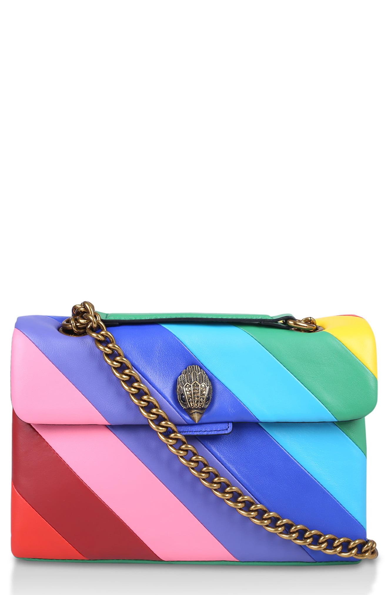 Kurt Geiger Rainbow Shop Kensington Leather Crossbody Bag Lyst