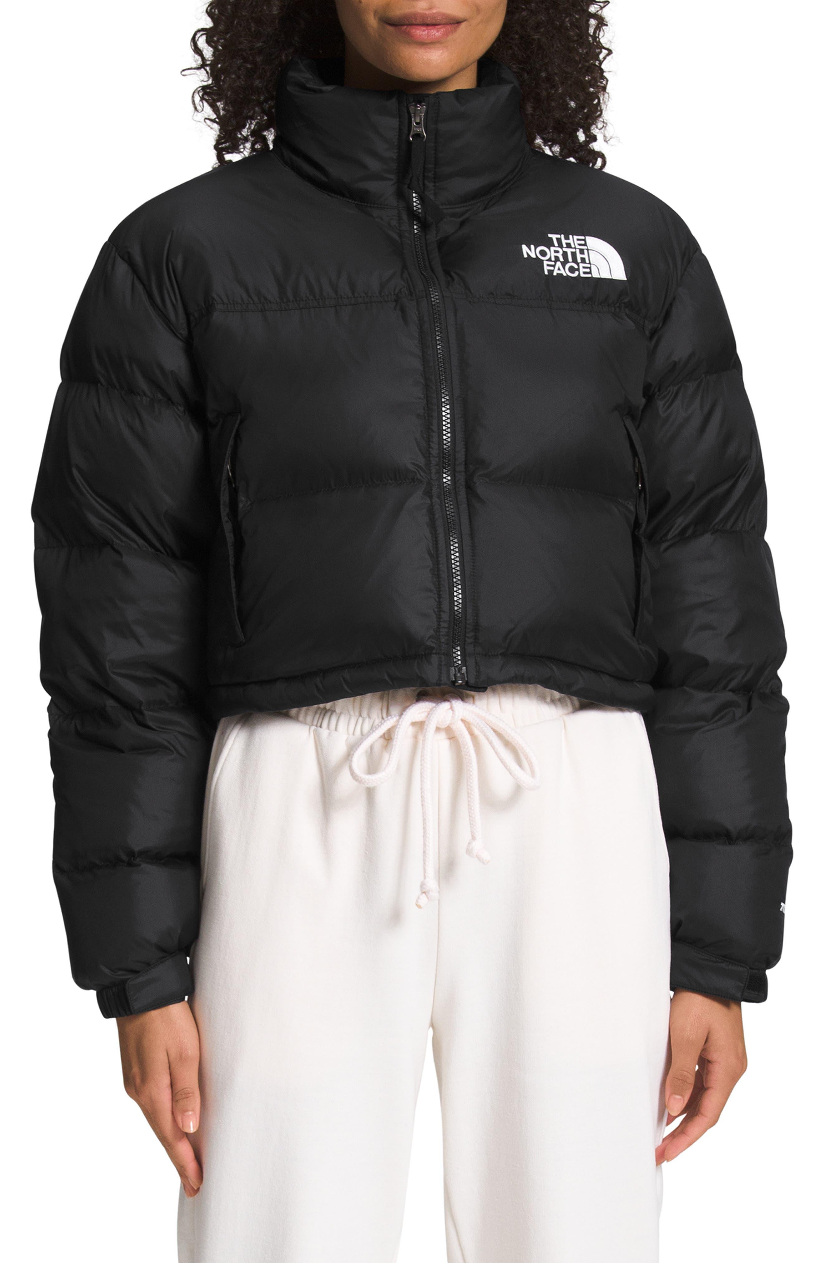 The North Face Nuptse Water Repellent 700 Fill Power Down Short Puffer ...