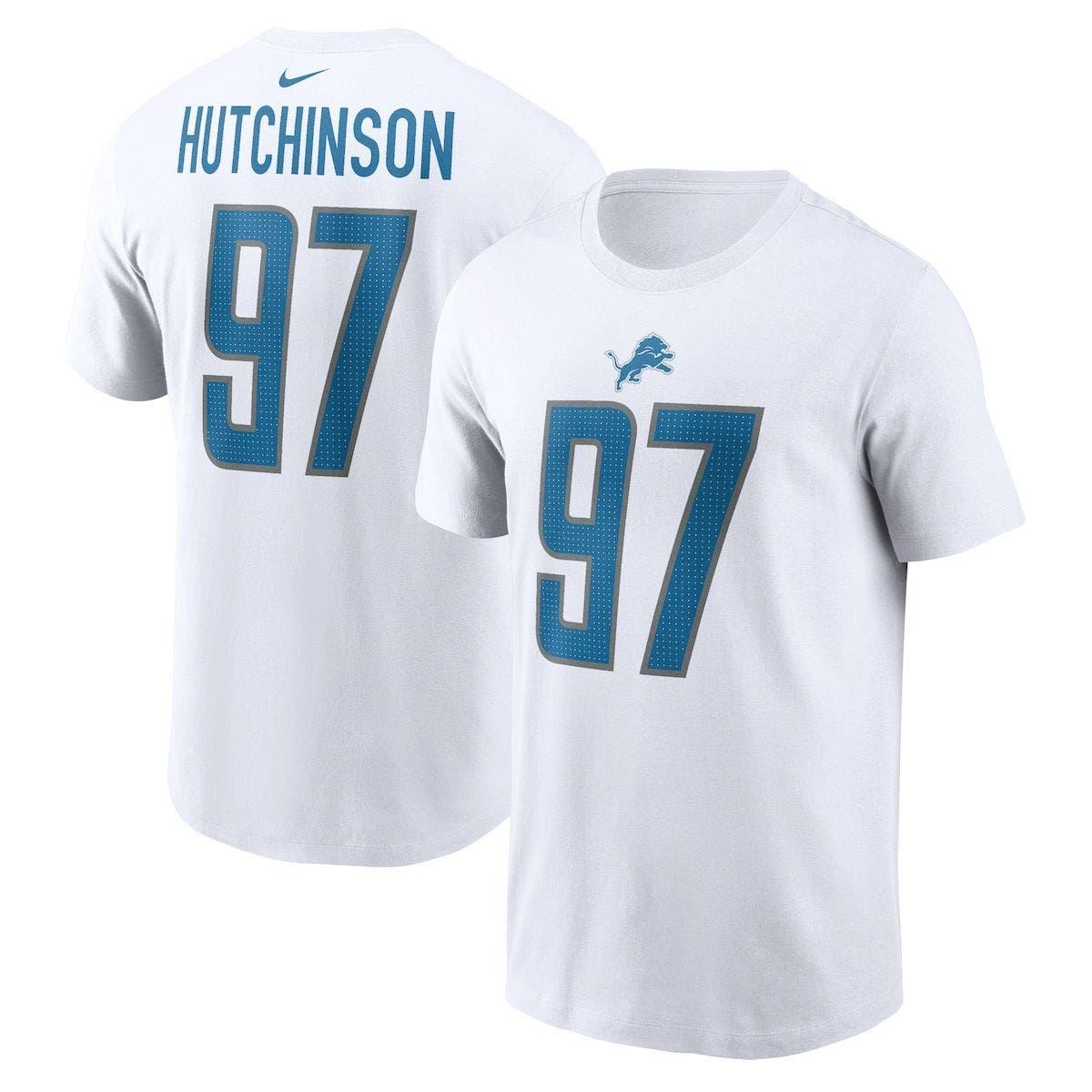 Nike Aidan Hutchinson Blue Detroit Lions Legend Jersey At Nordstrom for Men