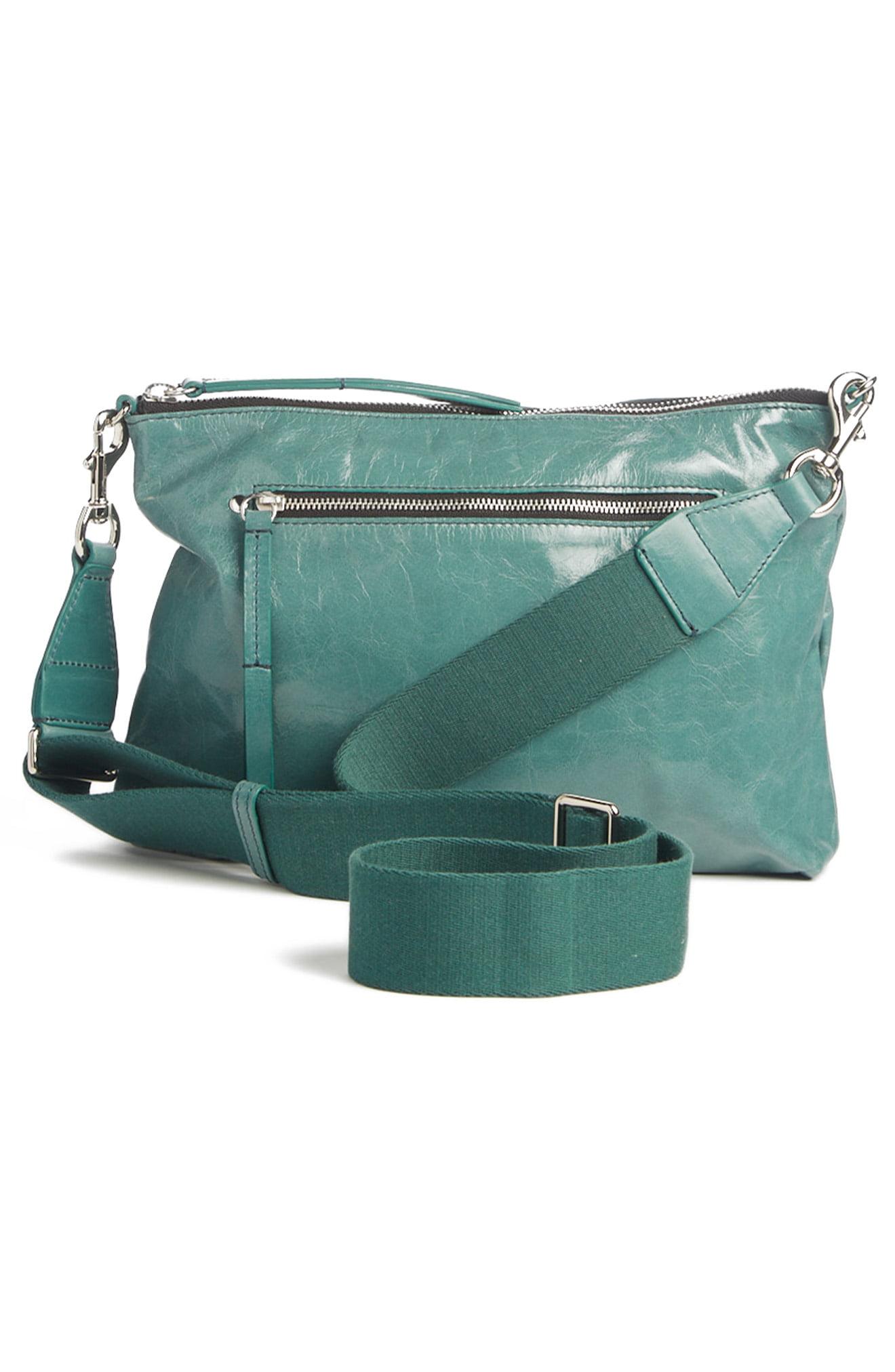 Isabel Marant Nessah Leather Crossbody Bag in Green Lyst