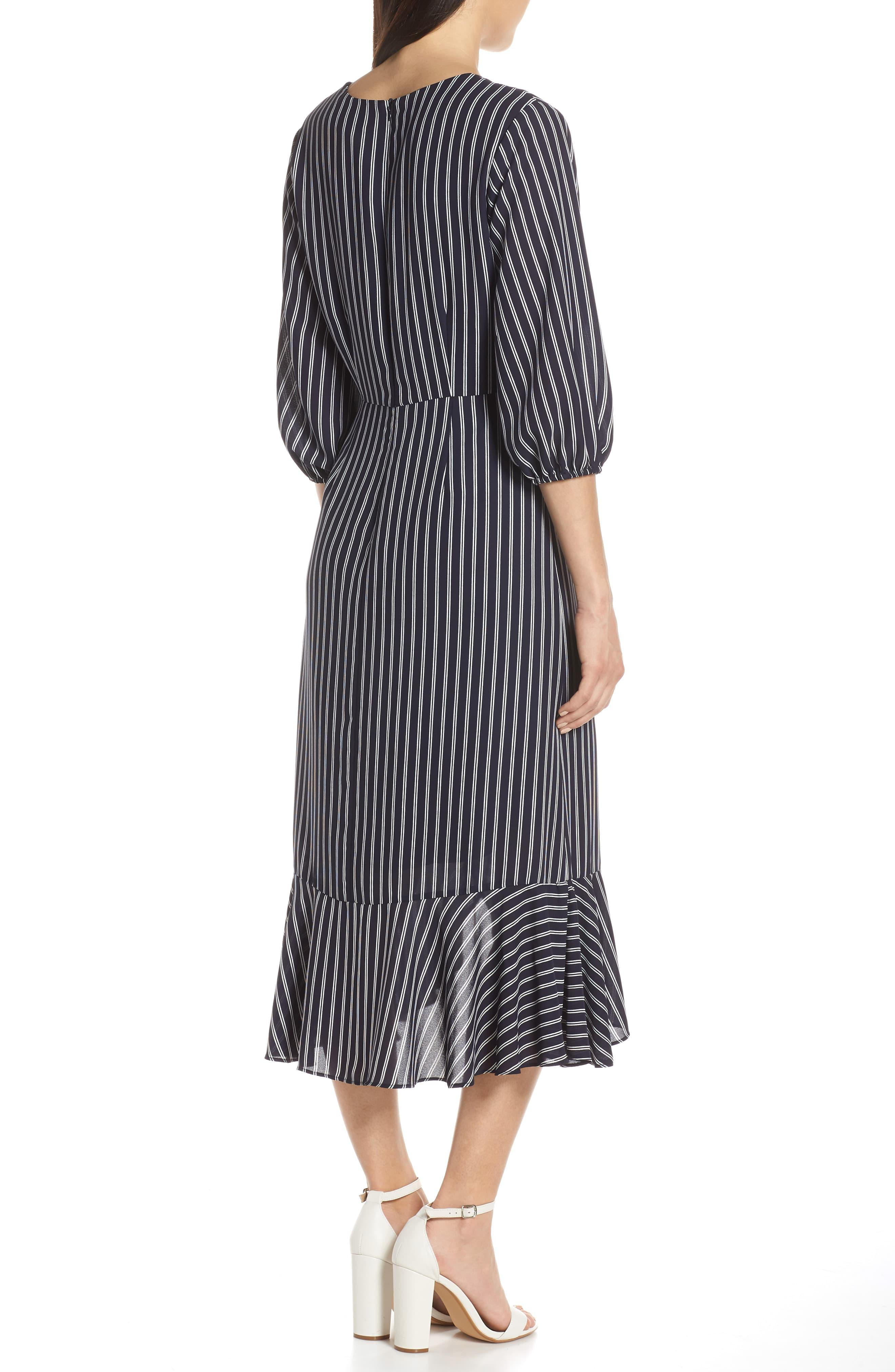 chelsea28 navy dress