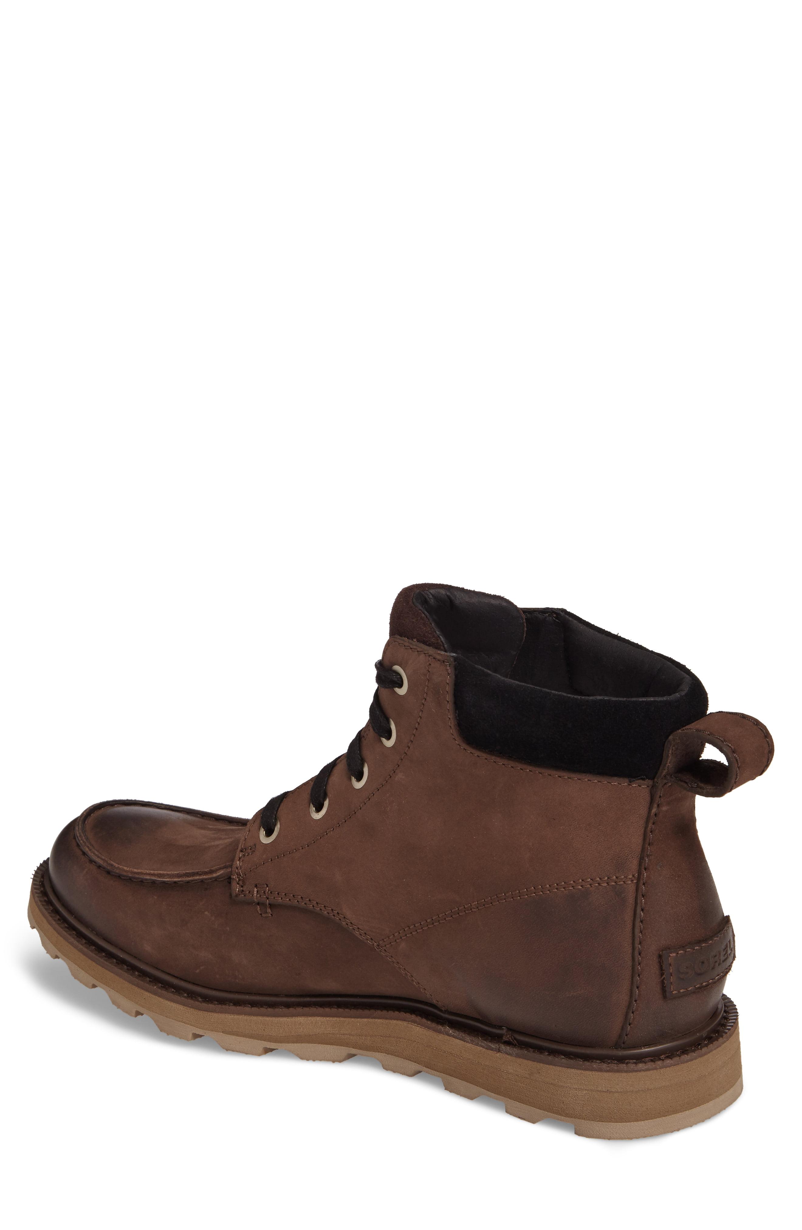 men's madson moc toe waterproof boot