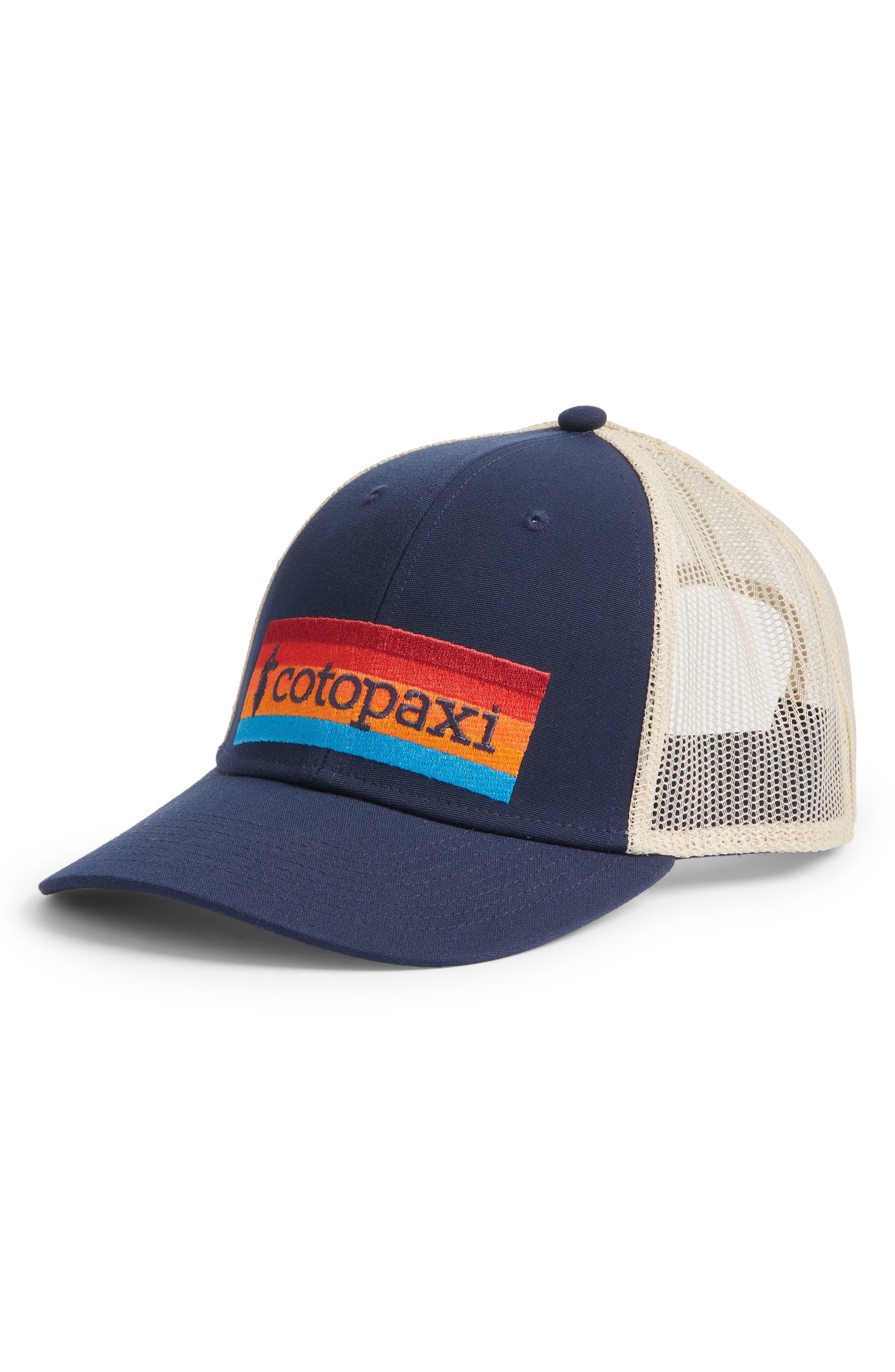 COTOPAXI On The Horizon Embroidered Trucker Hat in Blue for Men | Lyst