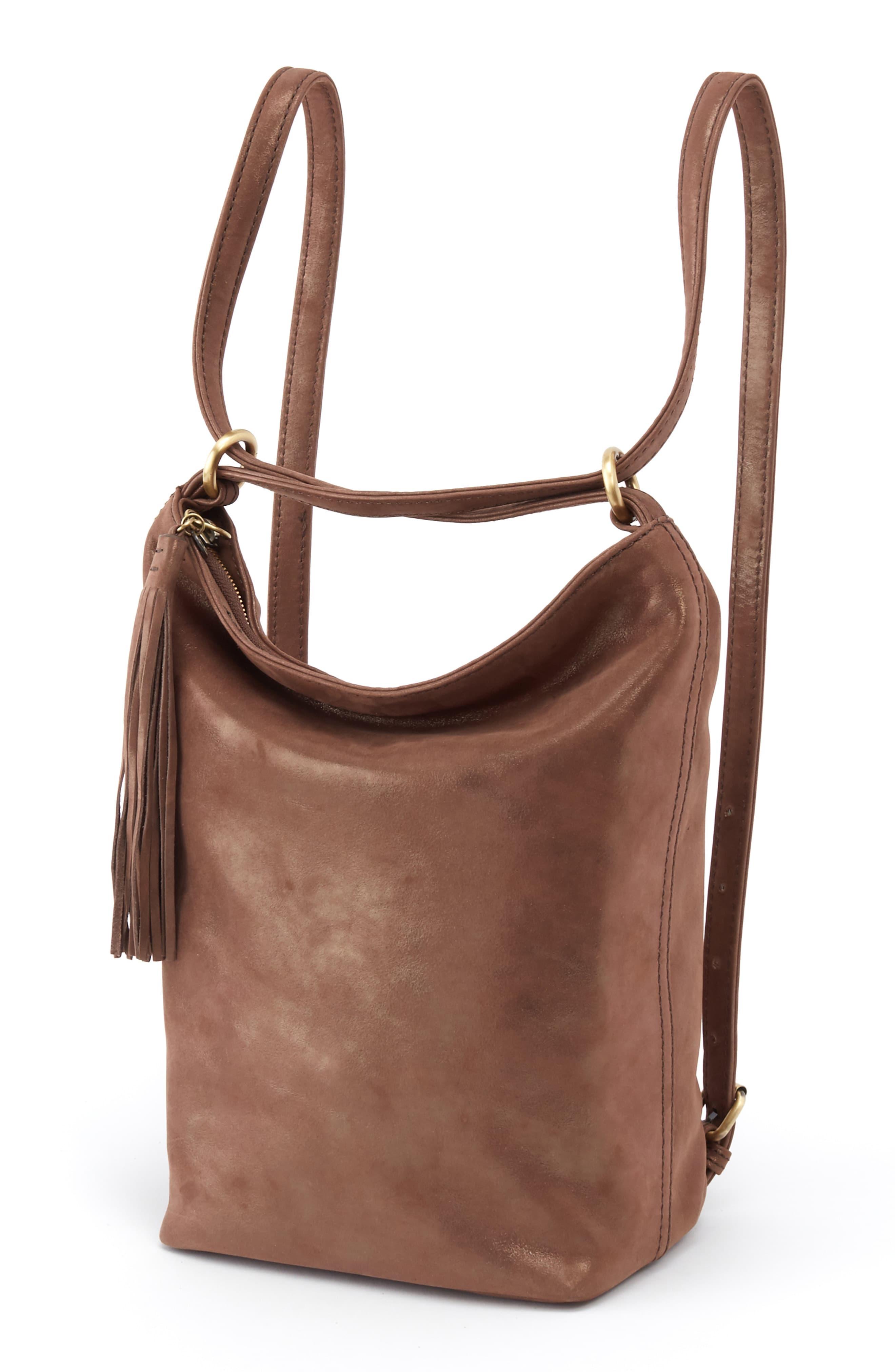 leather hobo bucket bag