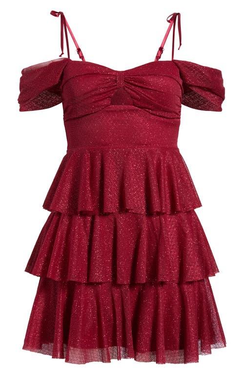 emerald sundae dress red $79 Emerald Sundae Junior Women's Red Sleeveless V-Neck Gown Dress Size  Large