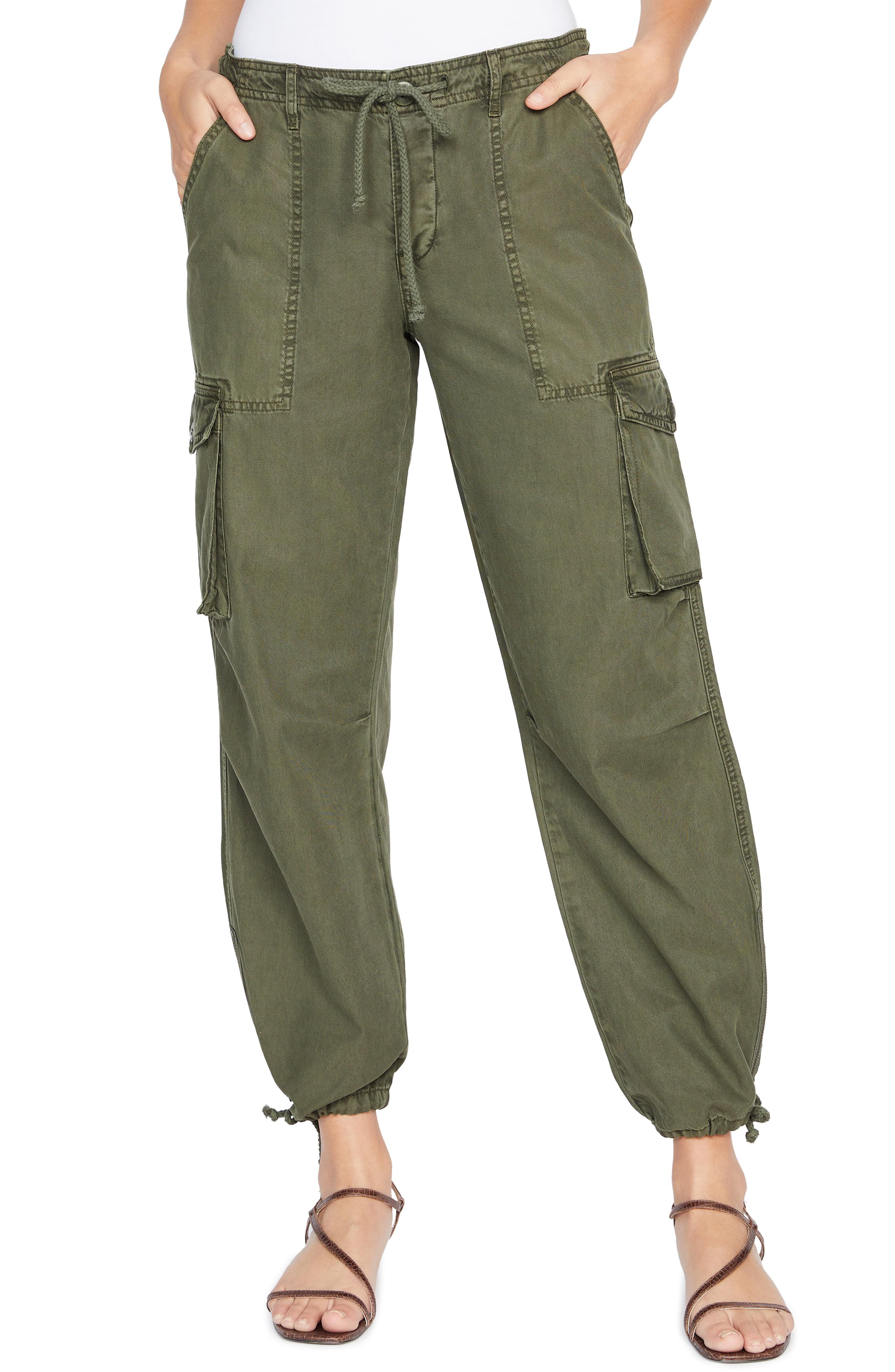 Sanctuary Cotton Paratrooper Cargo Pants in Army Green (Green) - Lyst
