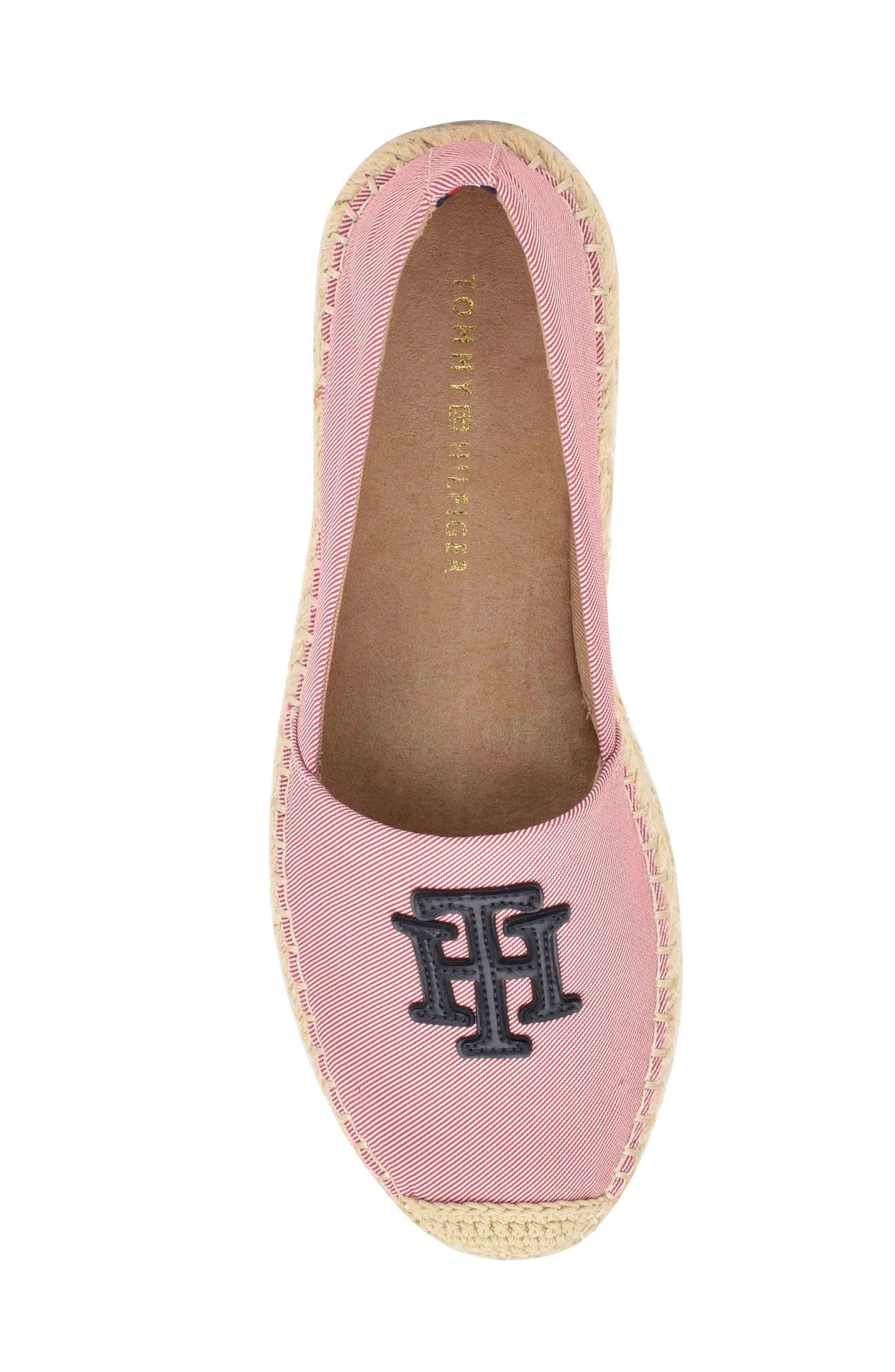 Tommy Hilfiger Peanni Espadrille Flat in Pink | Lyst