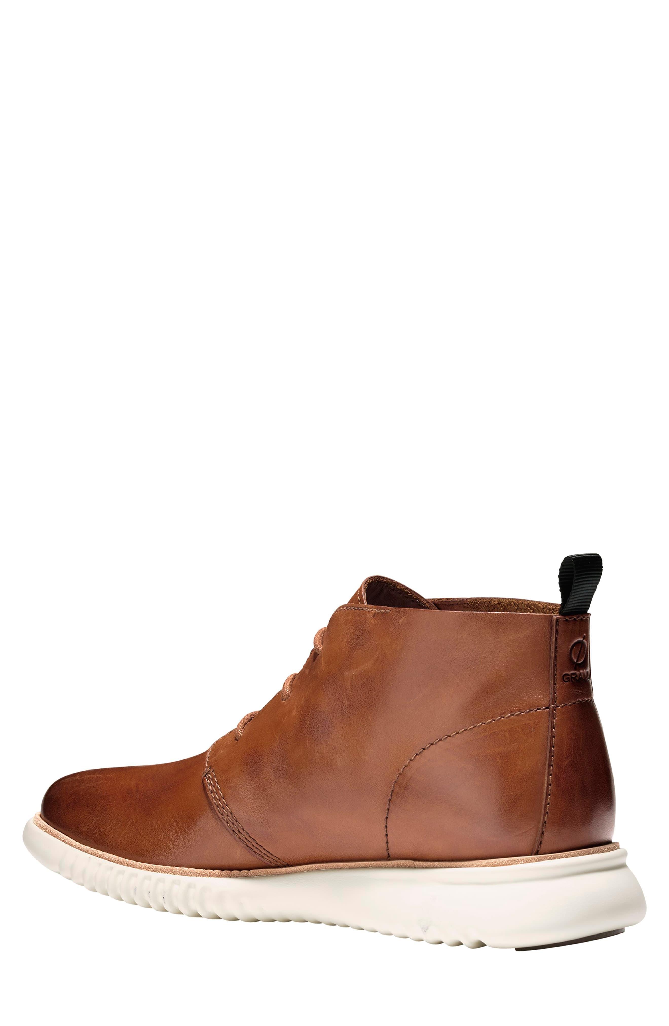 Cole Haan Suede 2.zerogrand Chukka Boot in British Tan/ Ivory (Brown