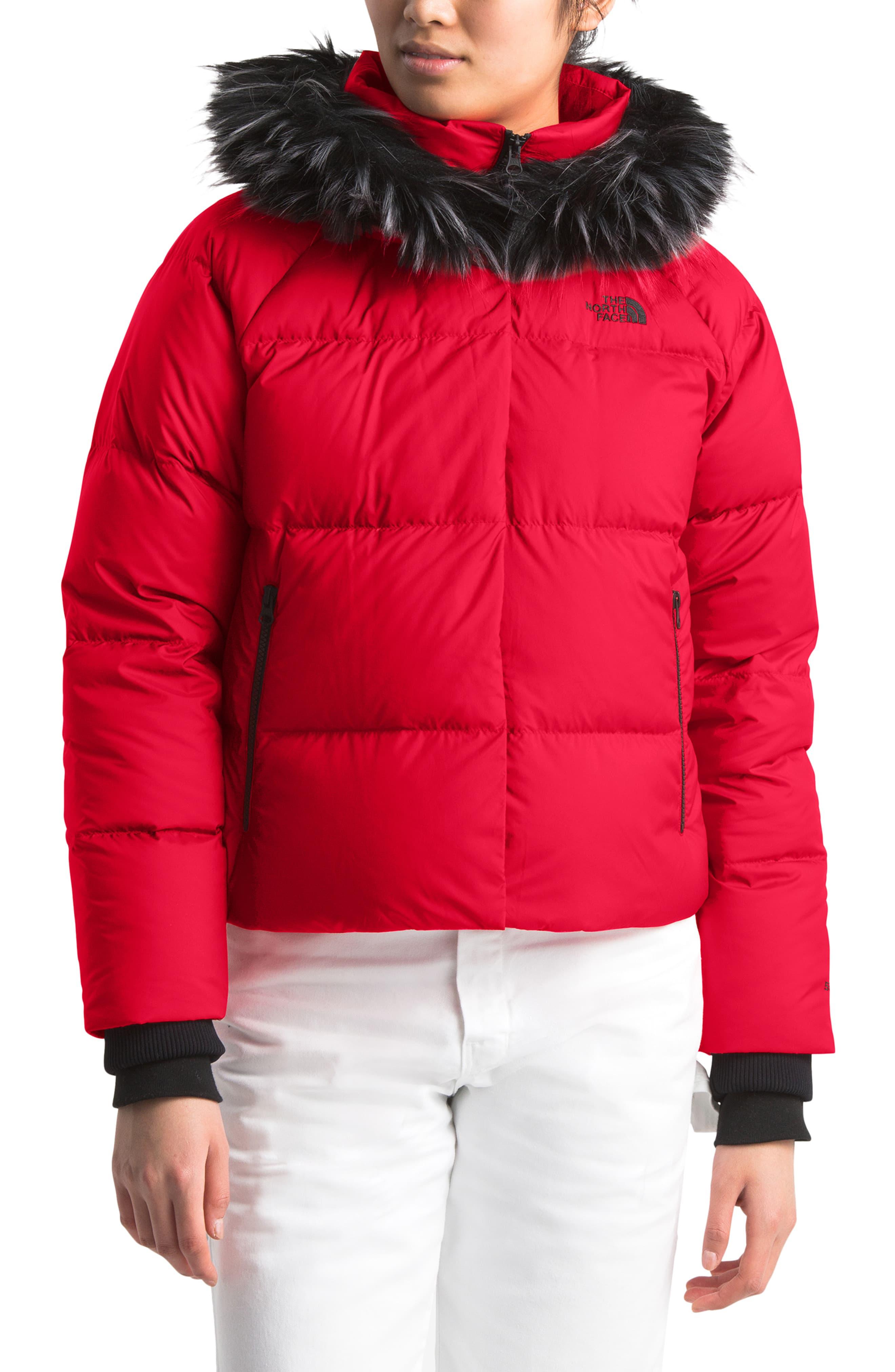 The North Face Dealio Down Jacket in Red Lyst