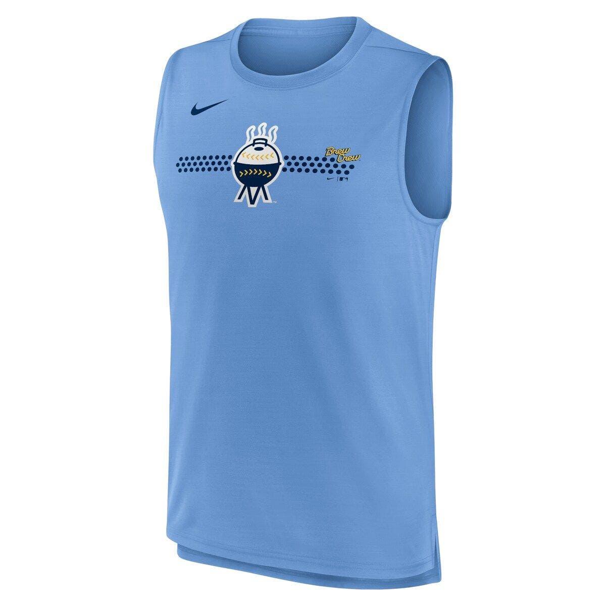 Chicago Cubs Nike Exceed Performance Tank Top - Royal