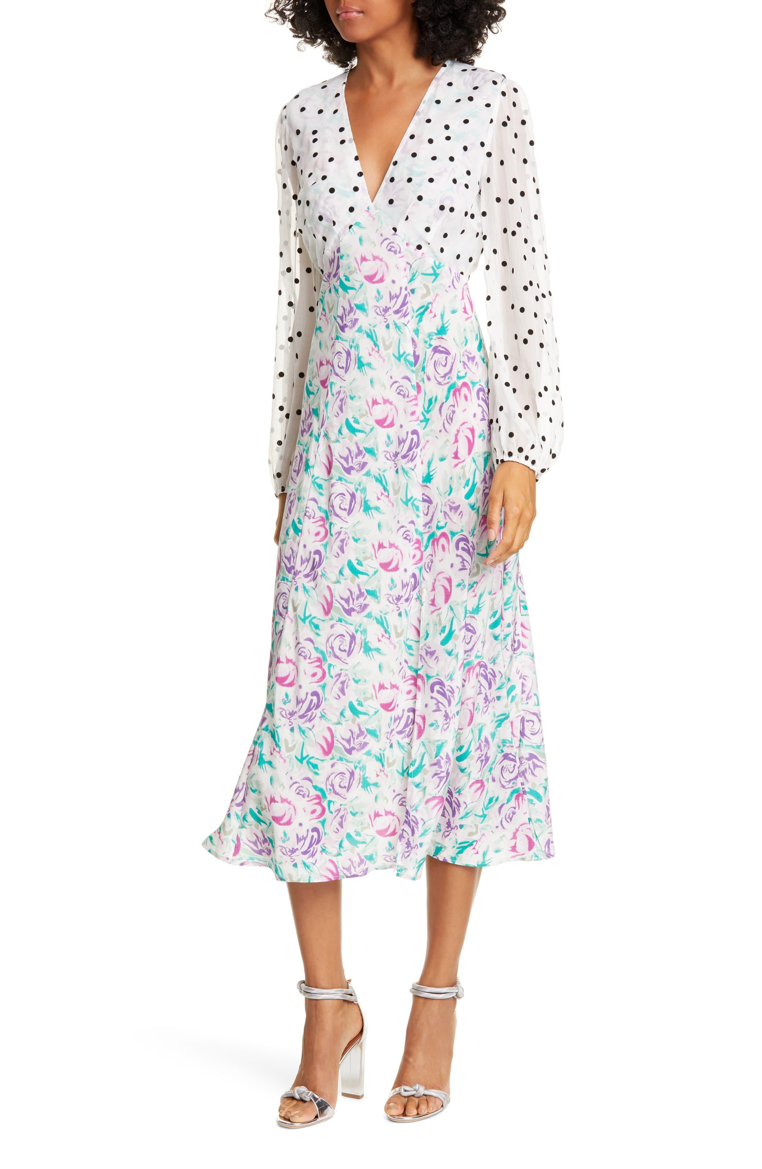 rixo silk dress
