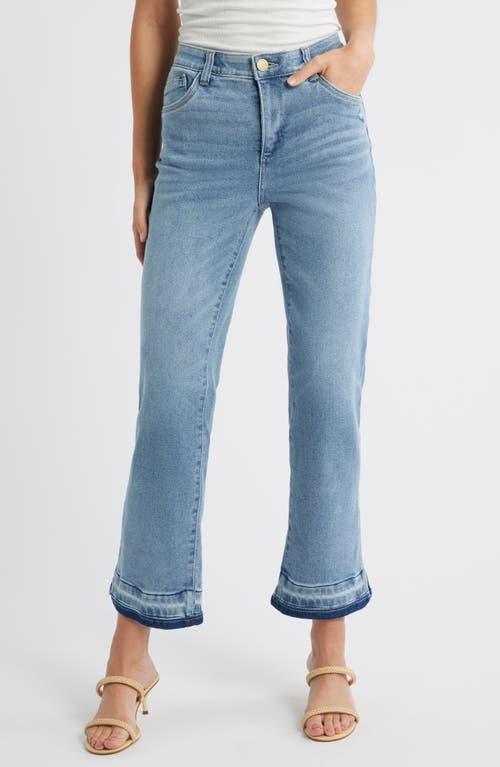 Wit Wisdom Bennett High Waist Ankle Flare Jeans in Blue Lyst