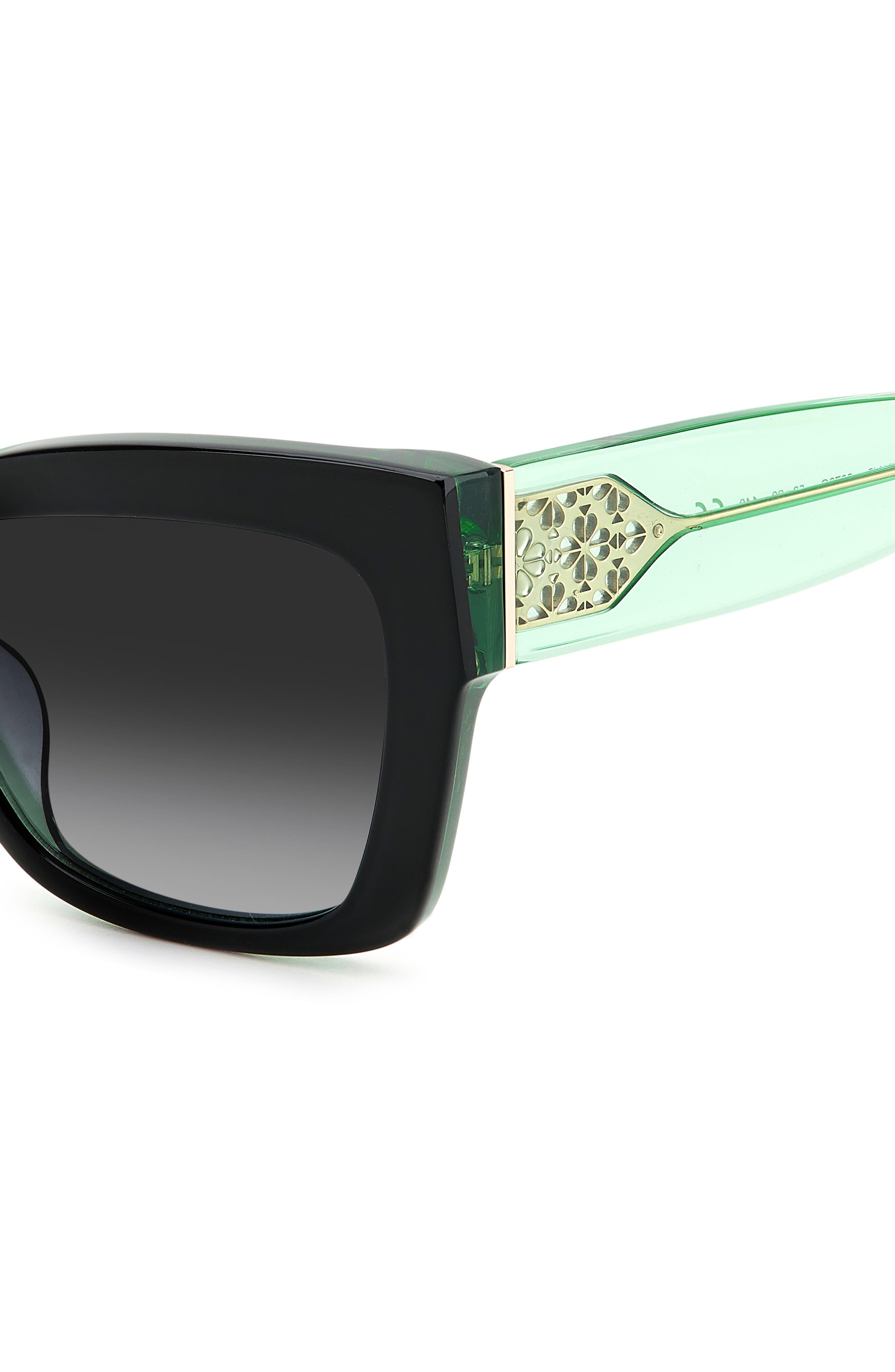 Kate Spade 53Mm Valeria/S Cat Eye Sunglasses in Black | Lyst display picture 2