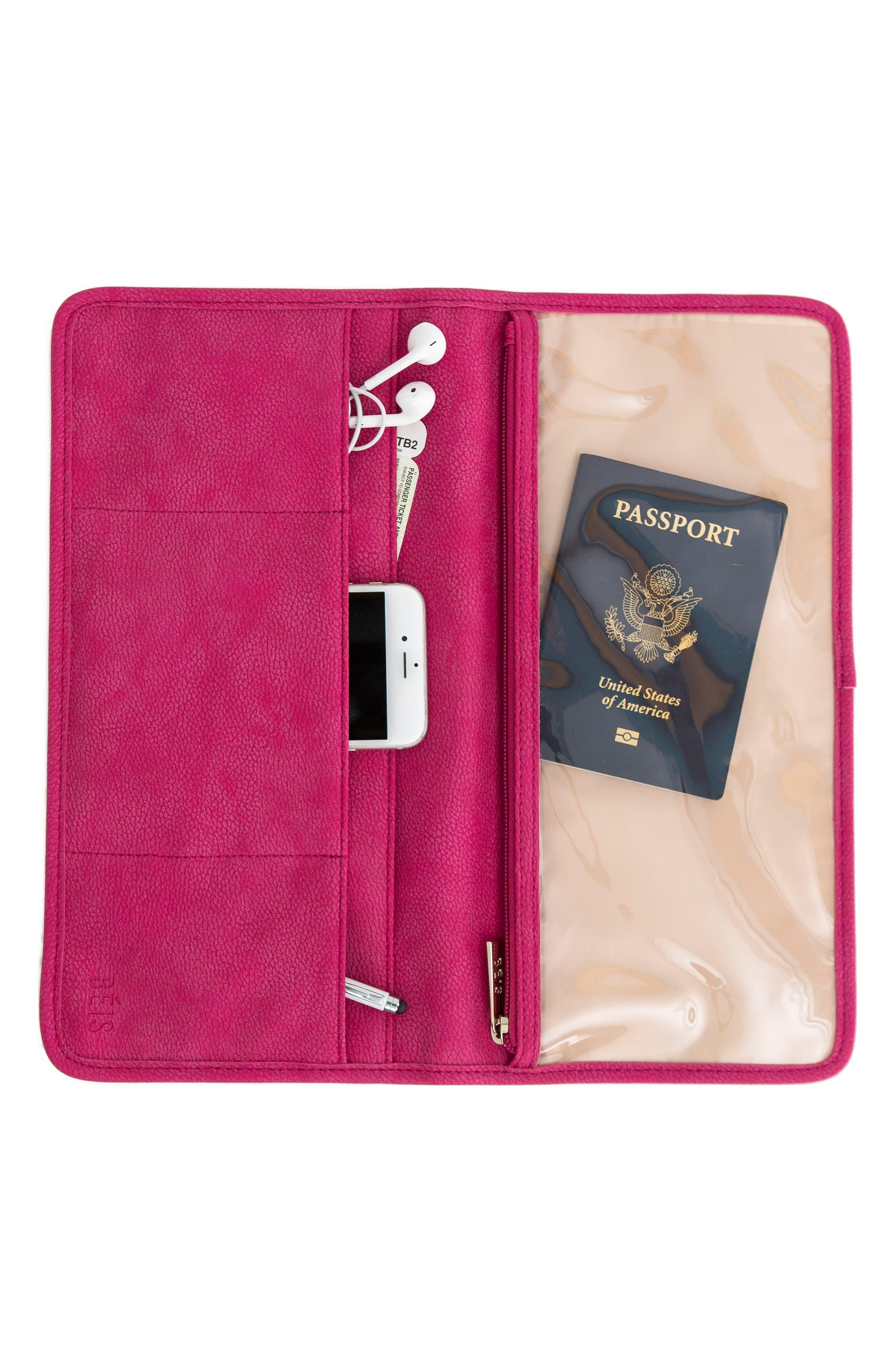 in flight organizer pouch