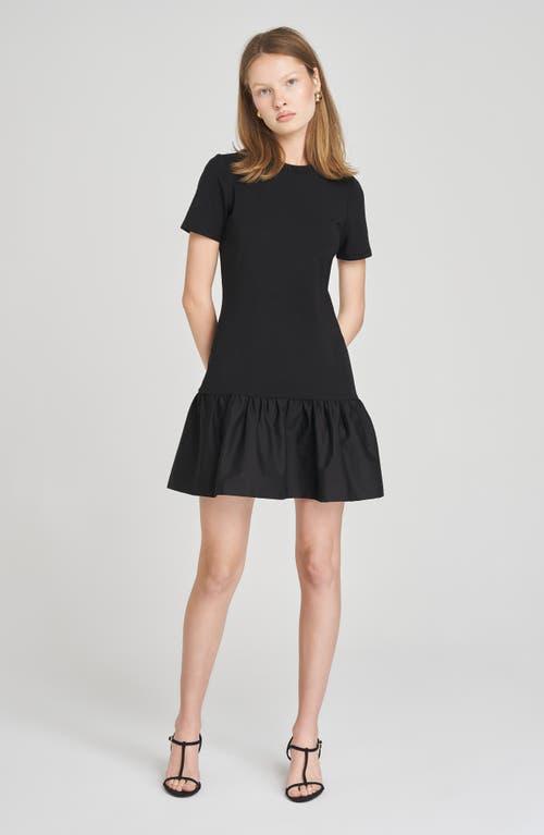 Wayf Tate Mixed Media Minidress in Black | Lyst Wayf Tate Mixed Media Minidress in Black | Lyst
