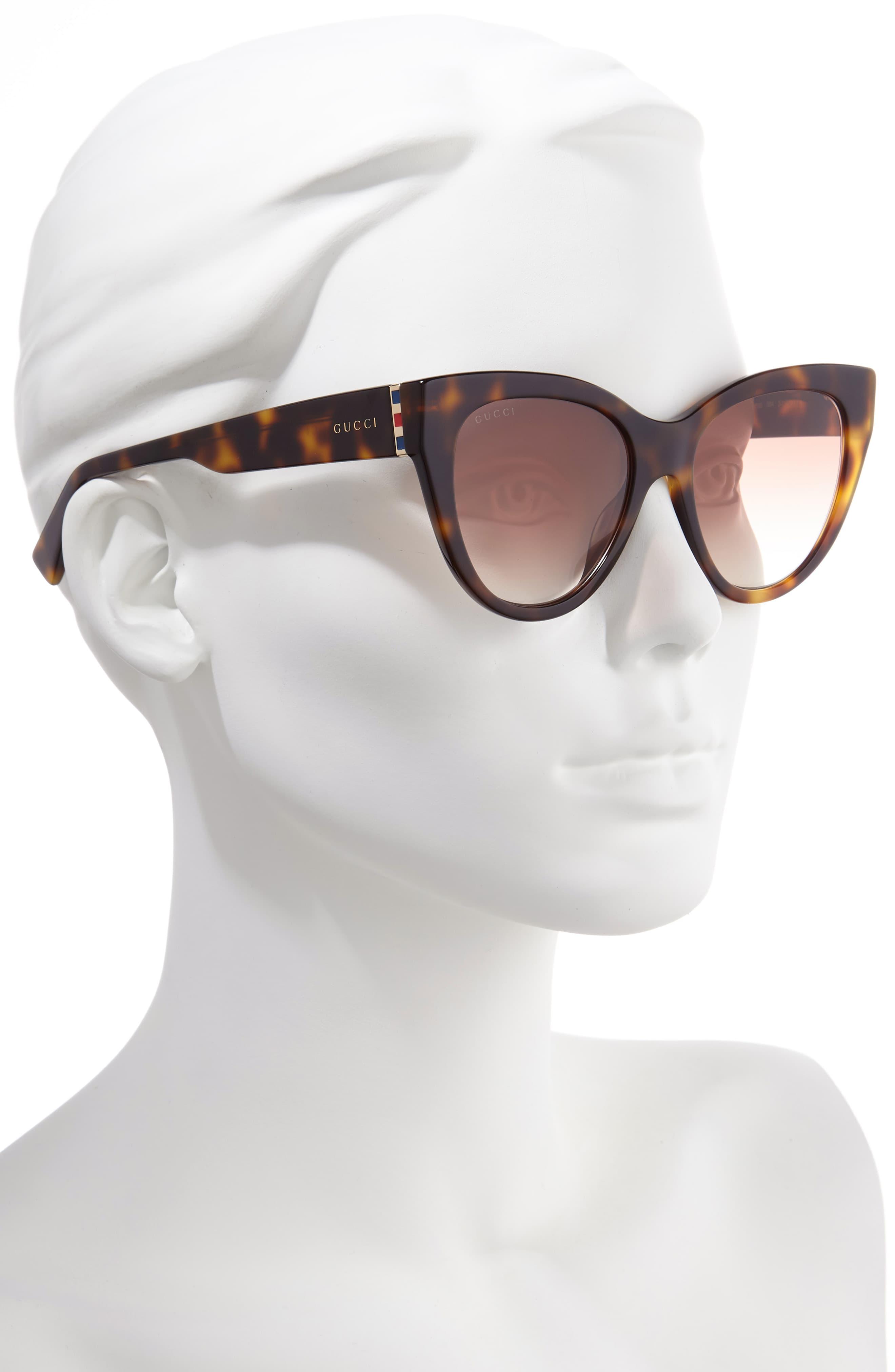 gucci women's cat eye sunglasses
