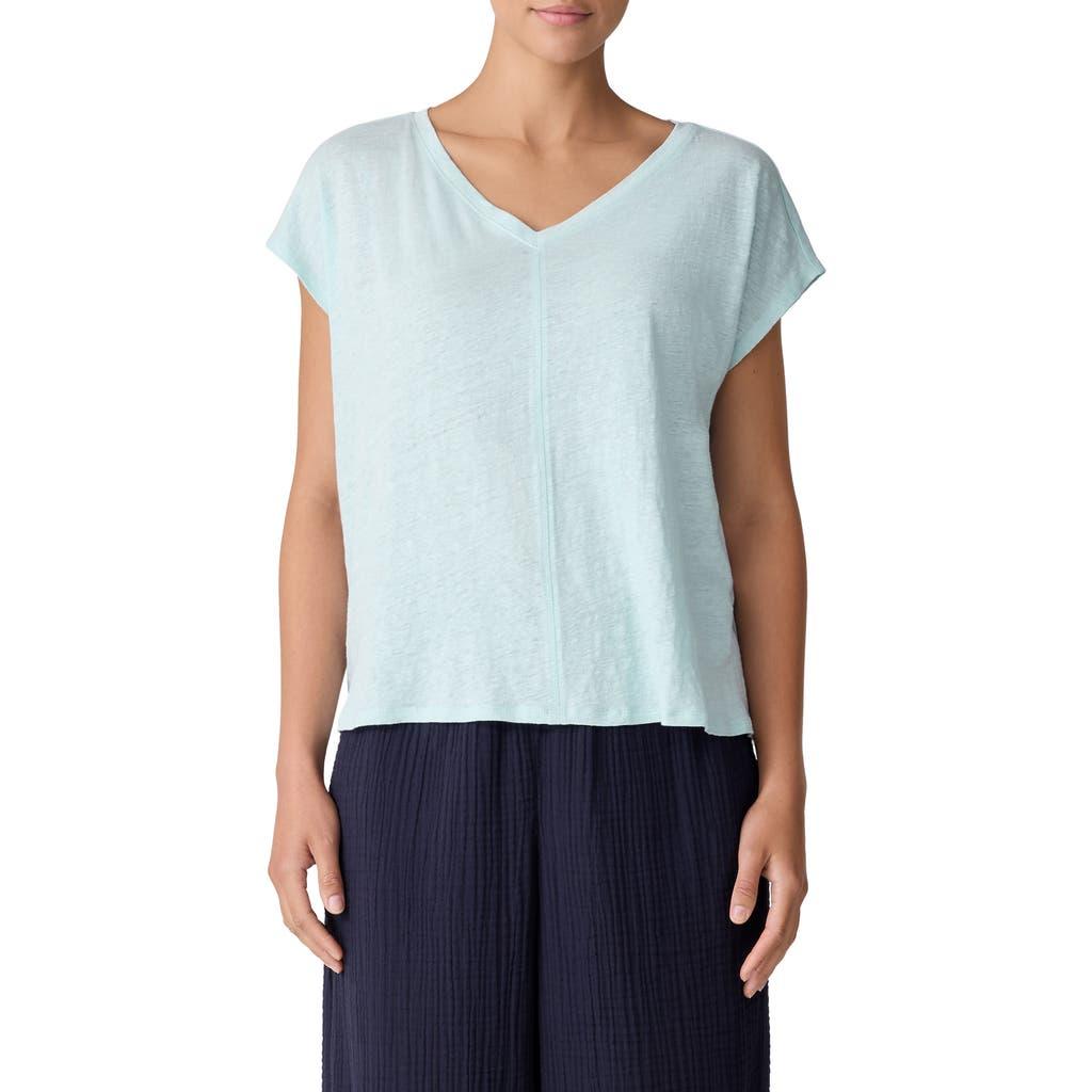 eileen fisher white tee shirt