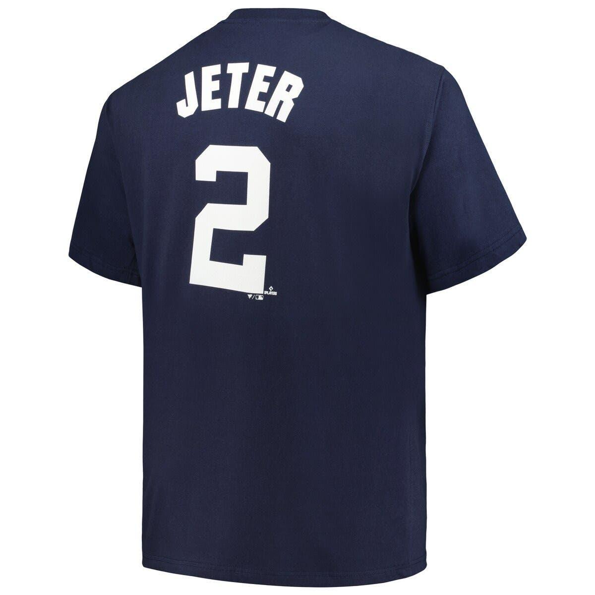 Profile Derek Jeter New York Yankees Big & Tall Name & Number T-shirt At  Nordstrom in Blue for Men