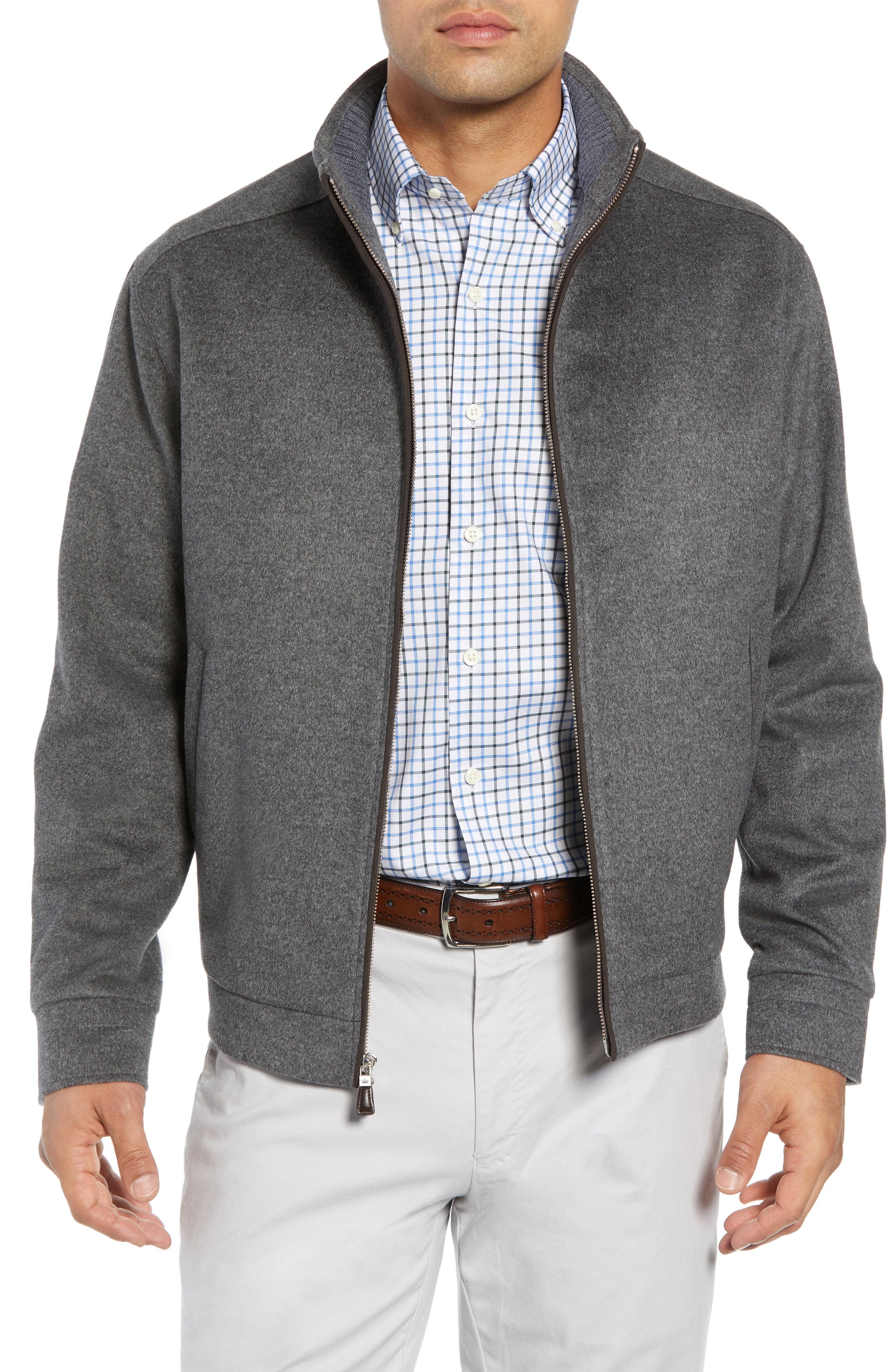 Peter Millar Westport Crown Wool & Cashmere Jacket in Smoke (Gray) for Men - Save 60% - Lyst