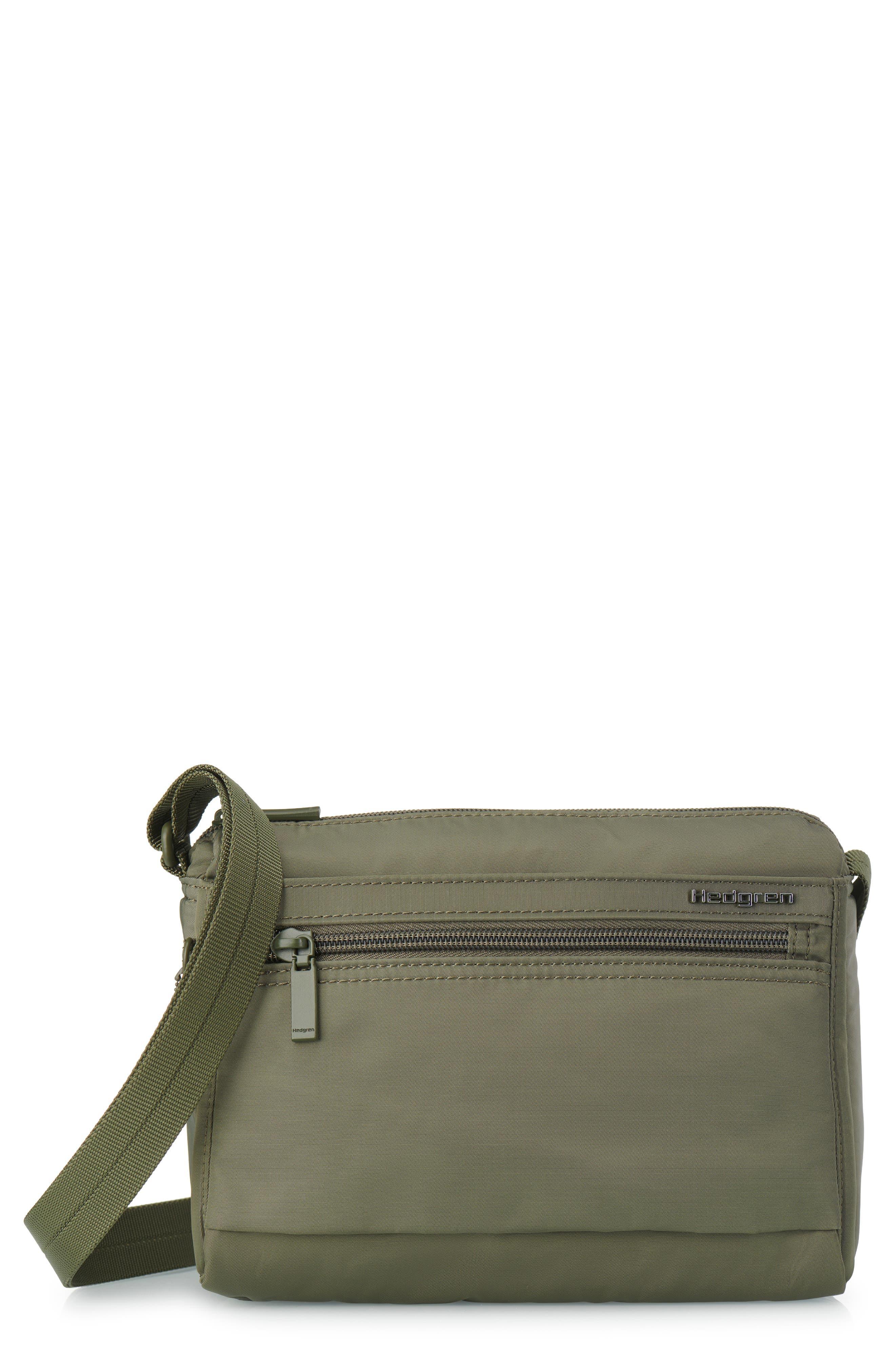 Hedgren Eye Rfid Water Repellent Shoulder Bag in Green Lyst