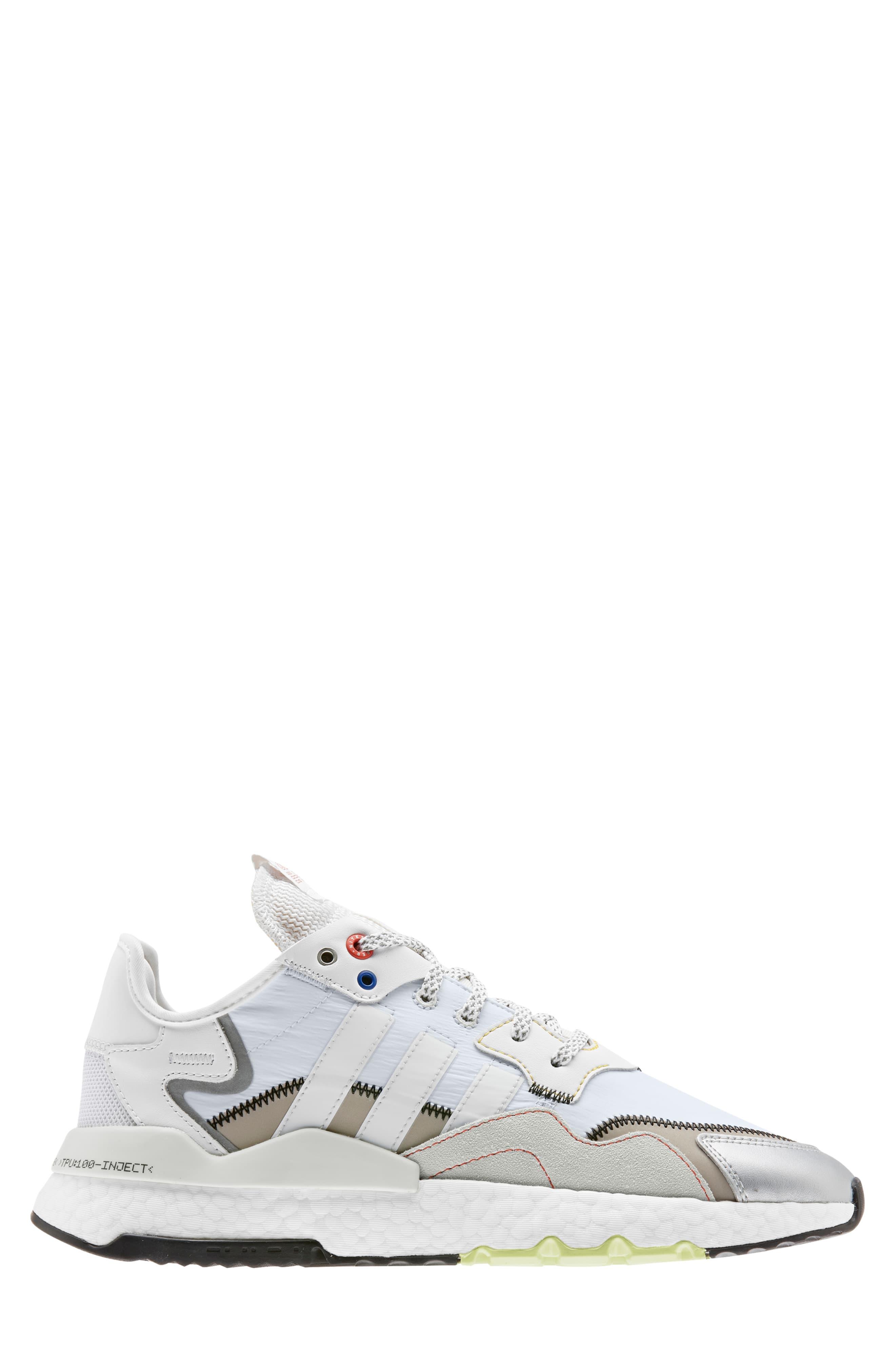 Adidas Synthetic Nite Jogger Sneaker In White For Men Lyst