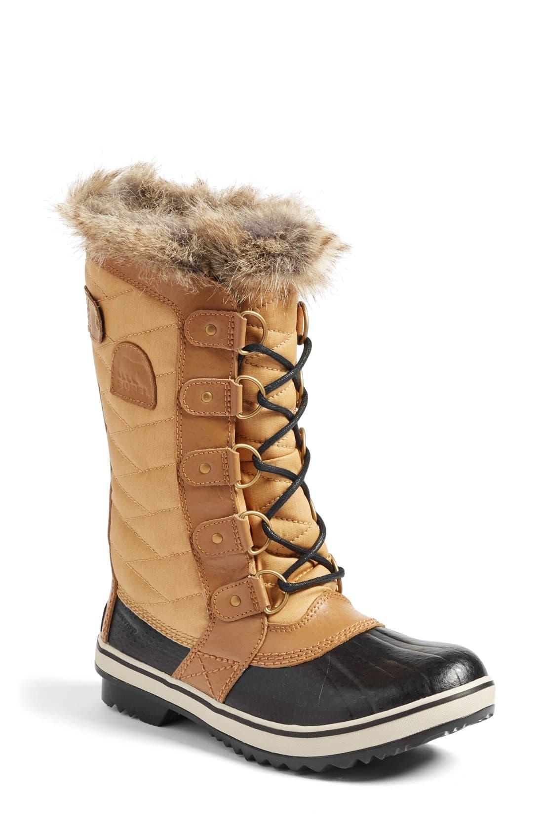 pummel waterproof faux fur lined insulated boot