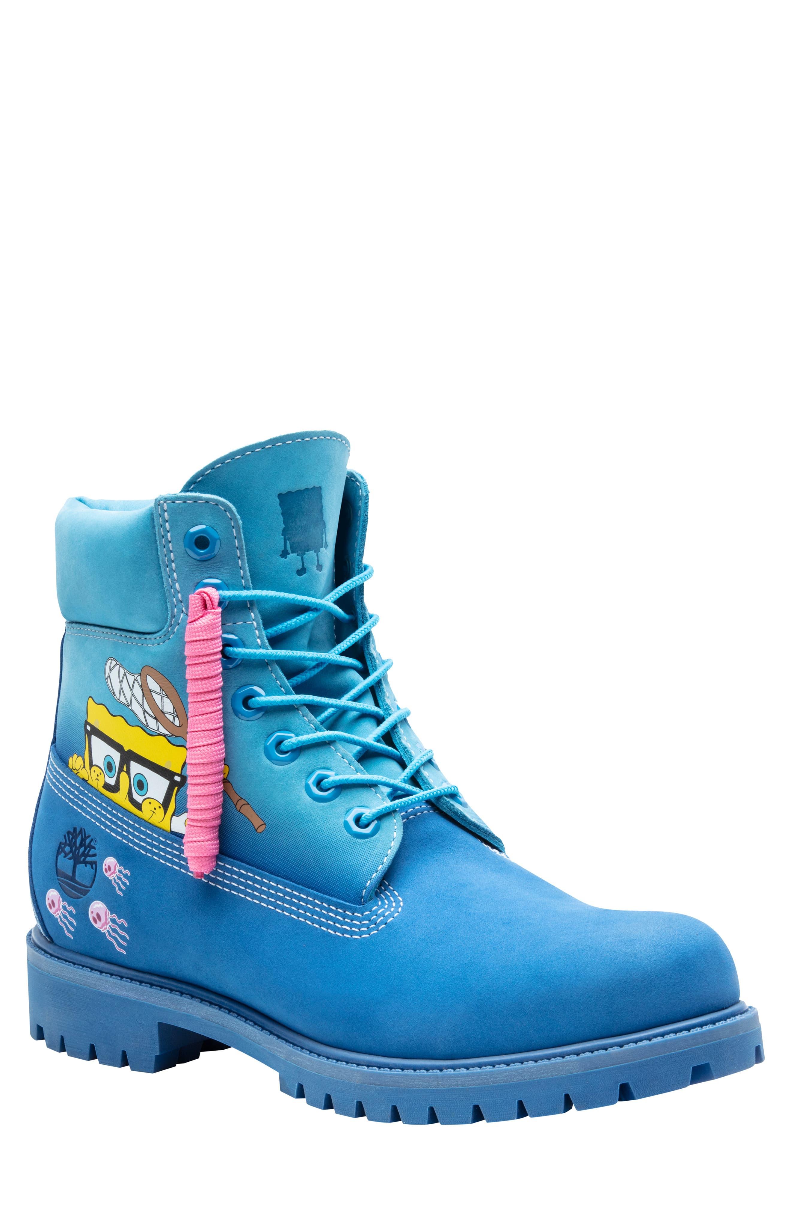 spongebob timberlands nordstrom