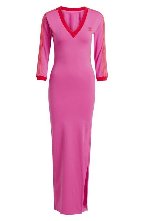 chinese dress ladies adidas Adicolor Classics 3-Stripes Maxi Dress