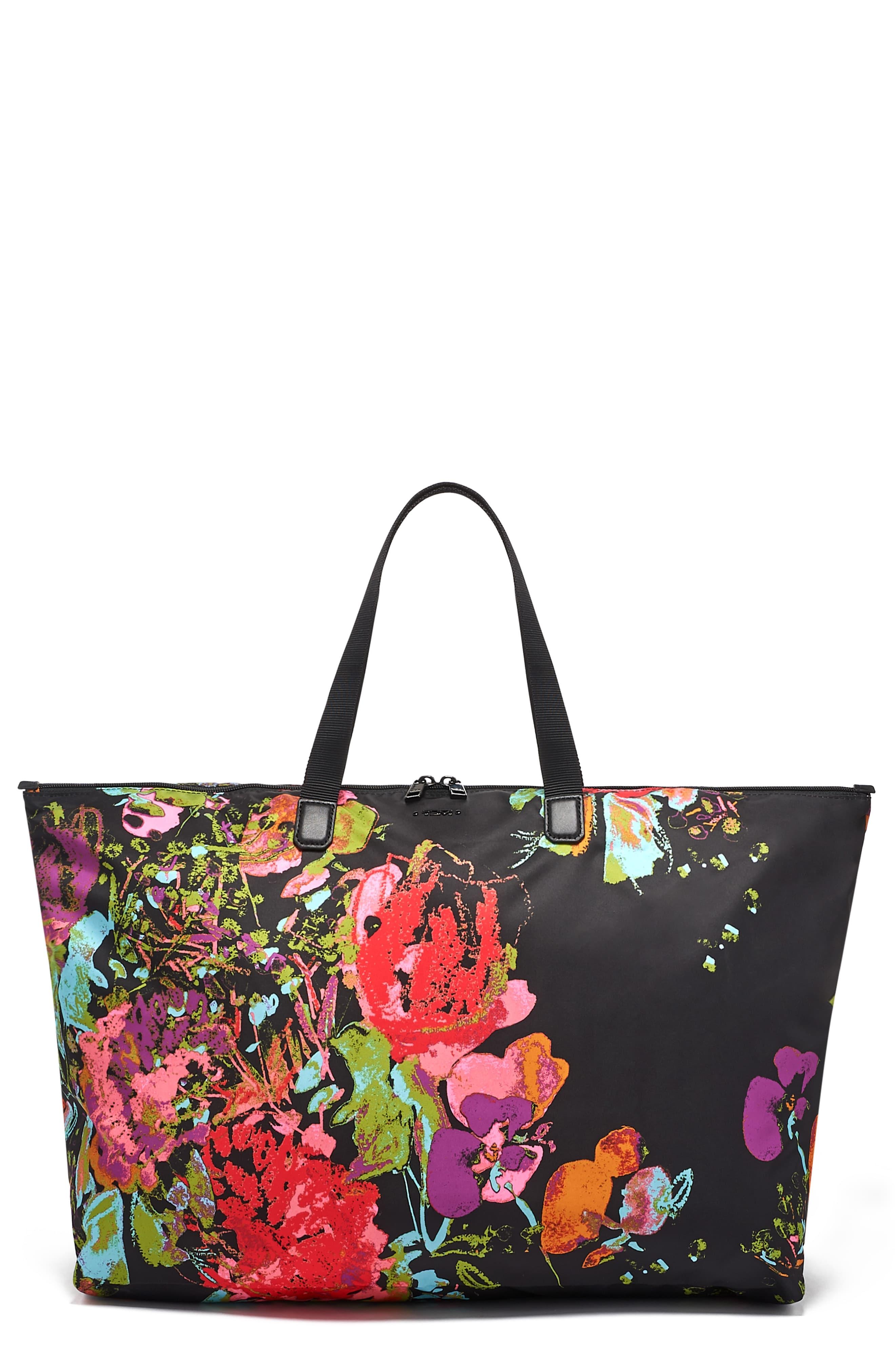 voyageur just in case packable nylon tote tumi