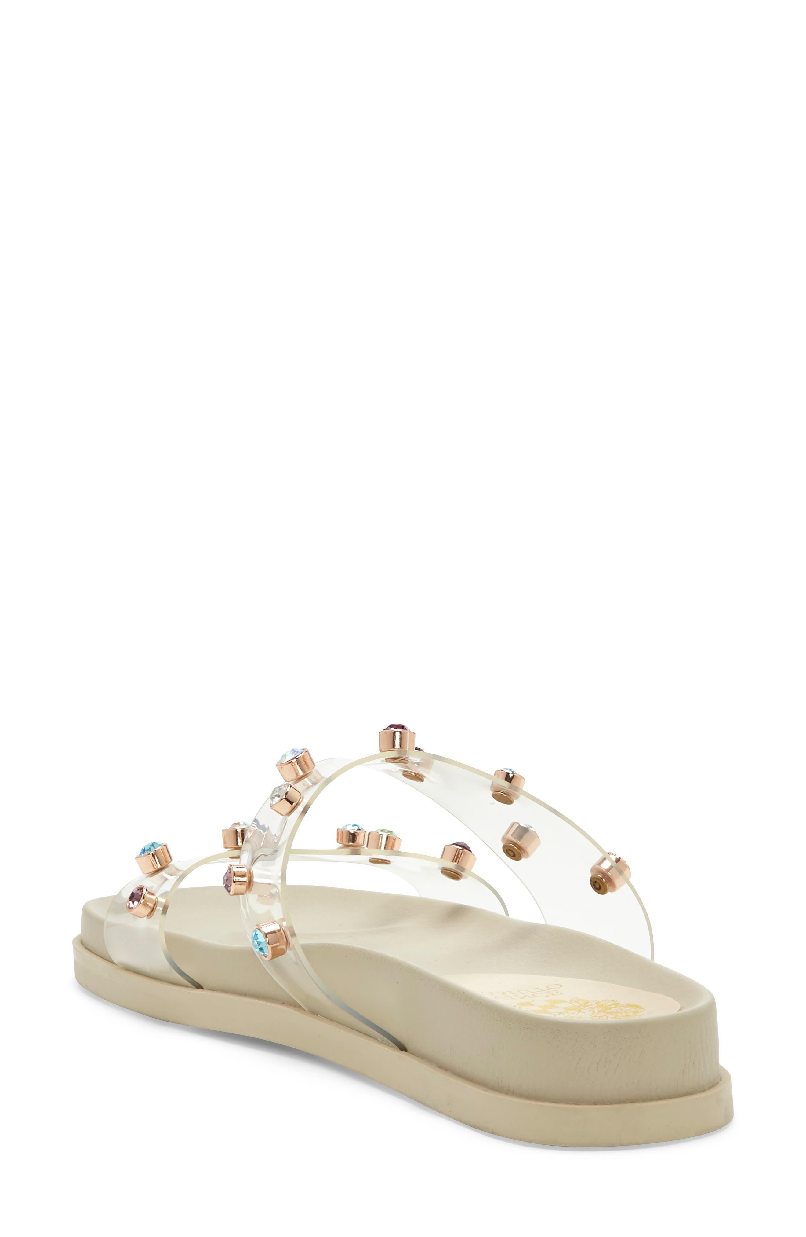 Vince Camuto Studded Slide Sandals Vazista 