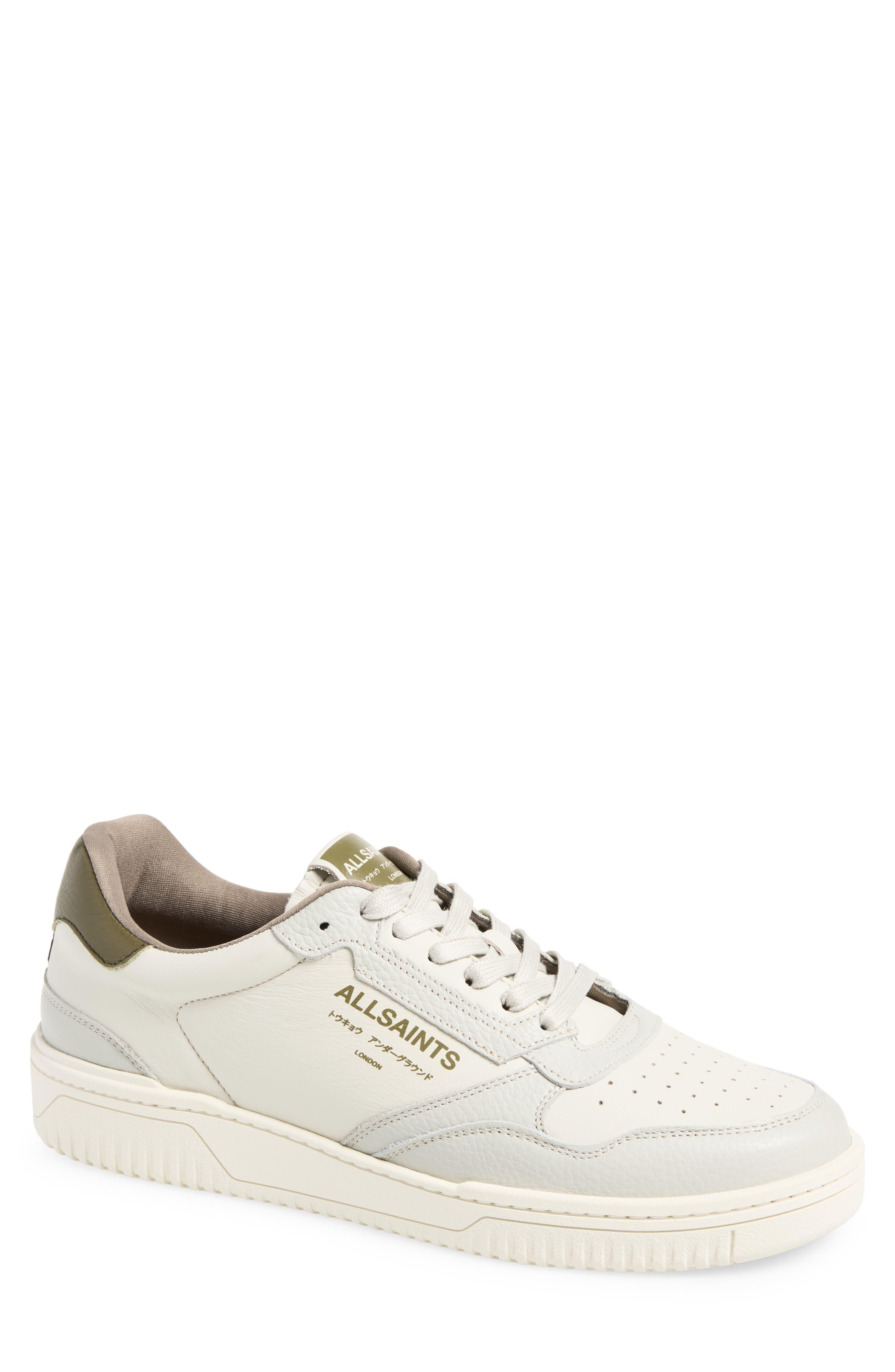 AllSaints Lex Sneakers Men\'s US 8 Gray White Canvas Low Top Platform Shoes GAL94 Amazon.com | AllSaints Men main image 2