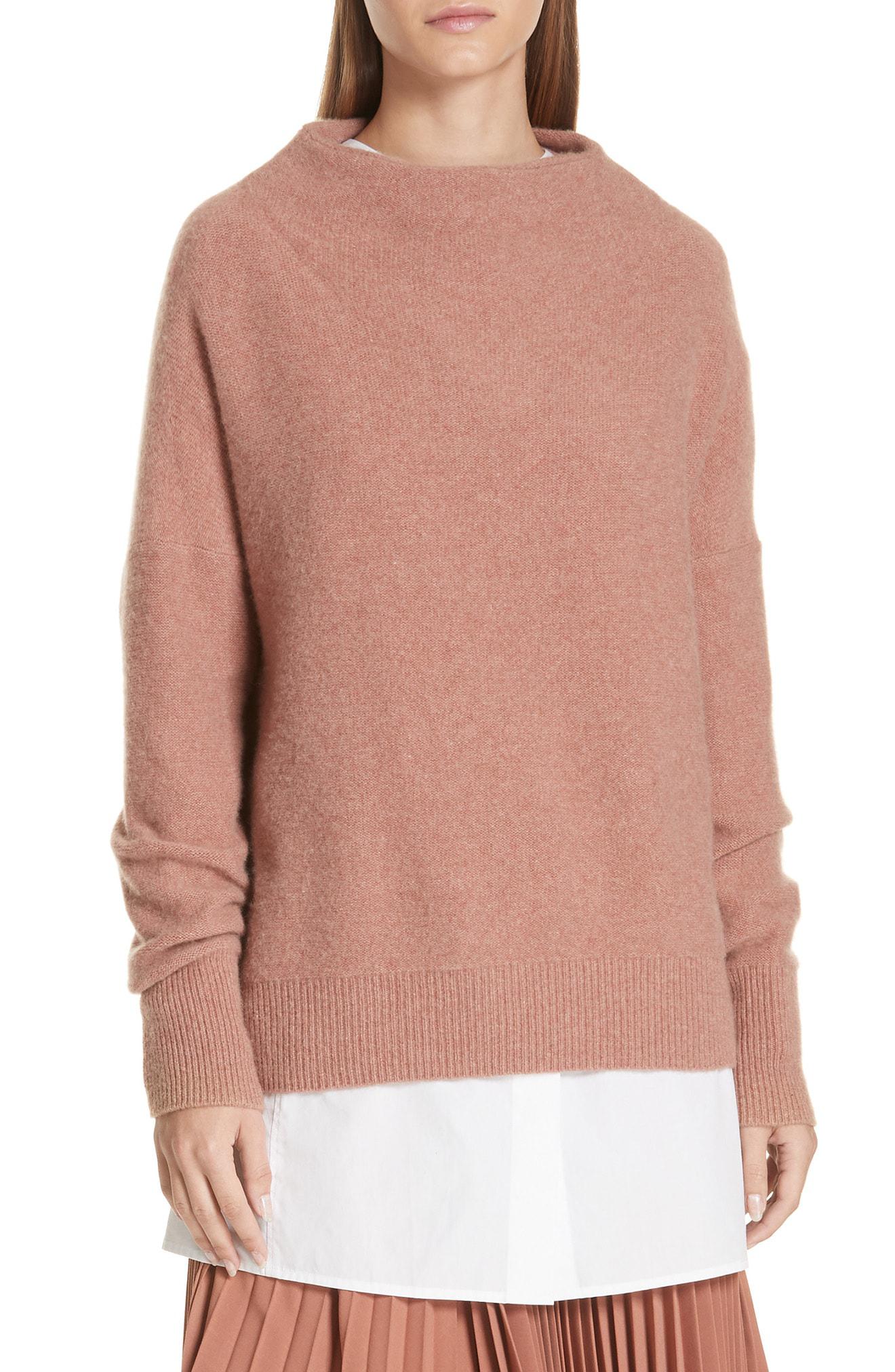 vince funnel neck sweater
