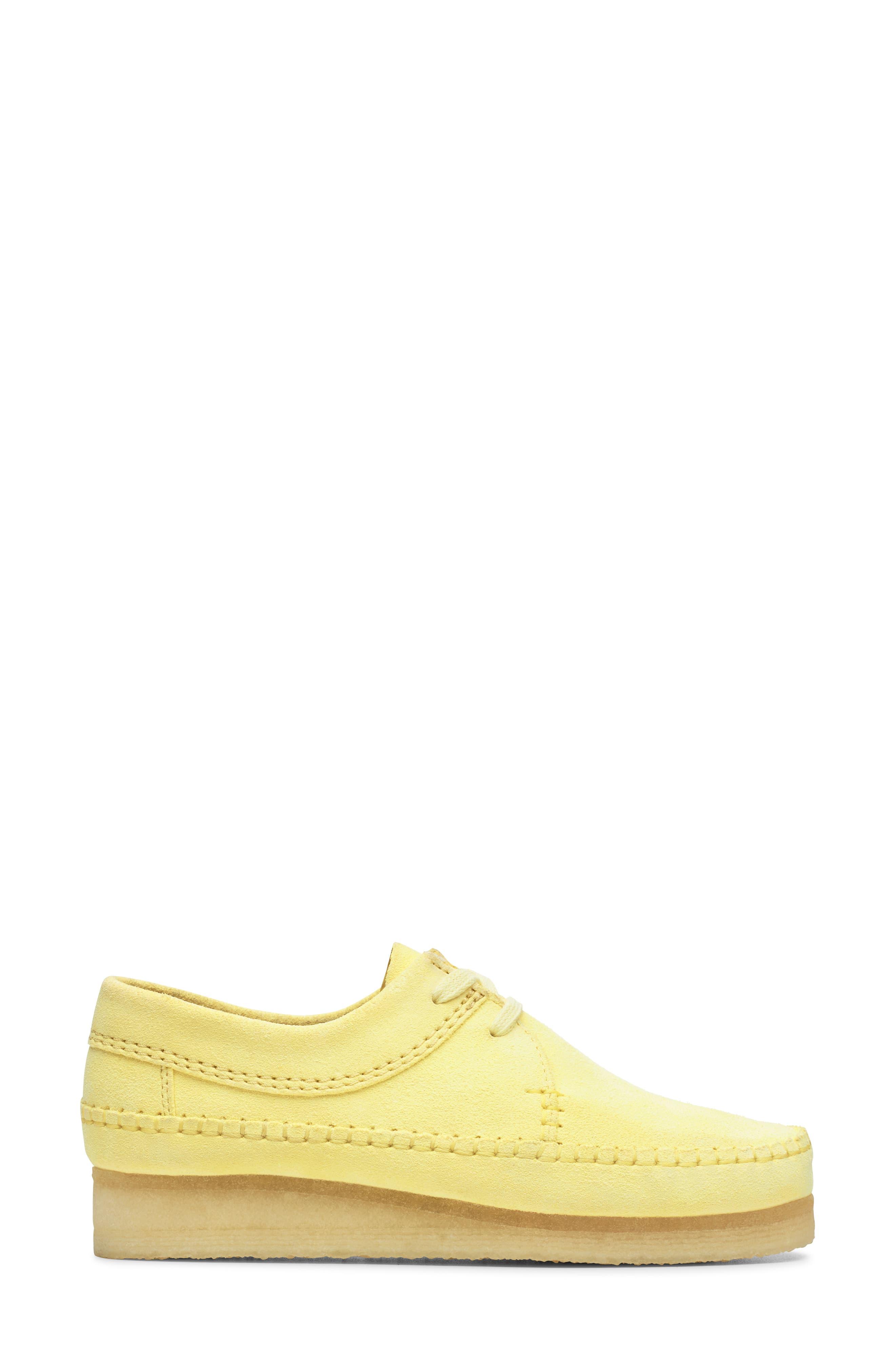 clarks weaver yellow