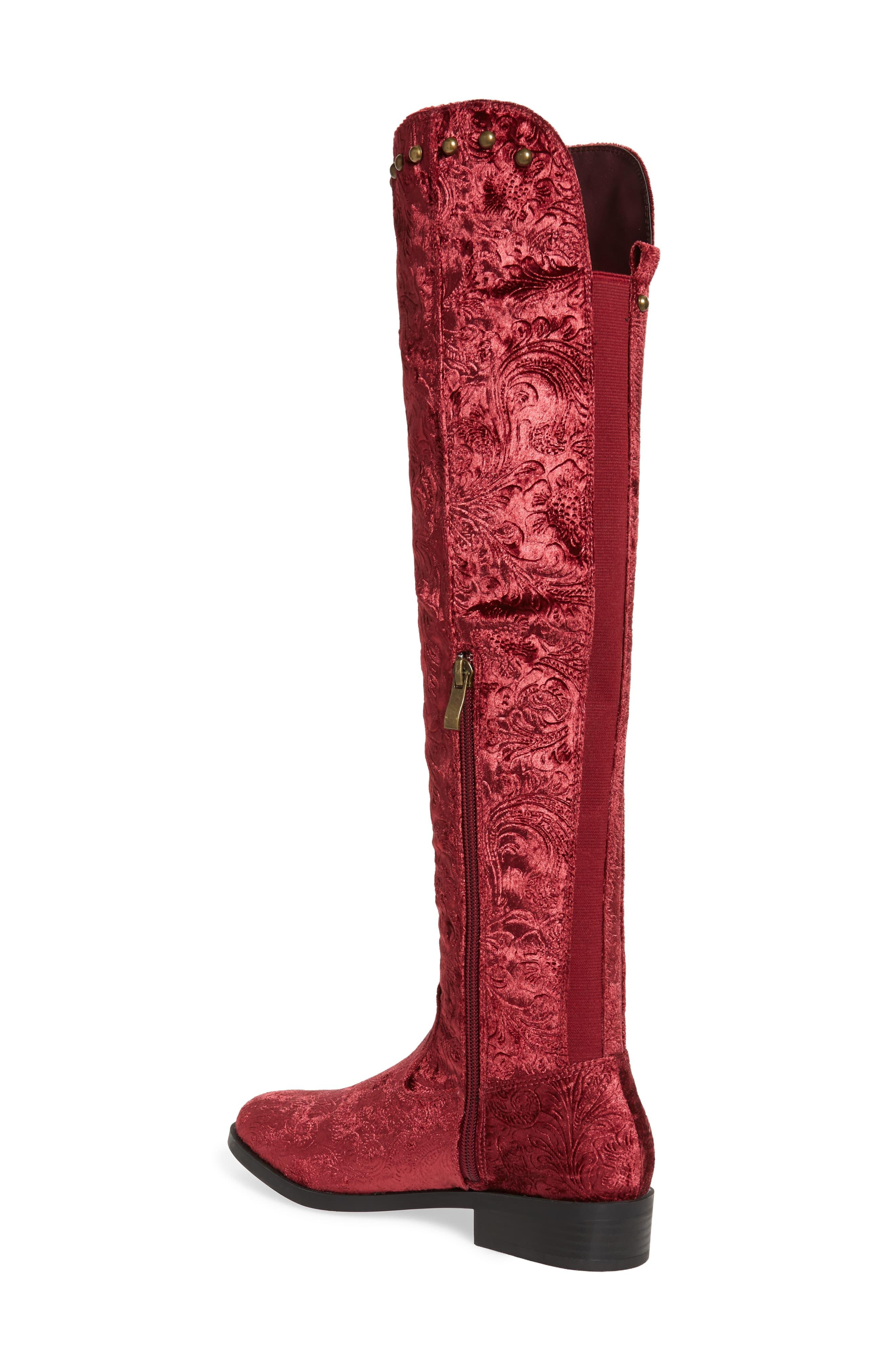 very volatile anchor knee high boot