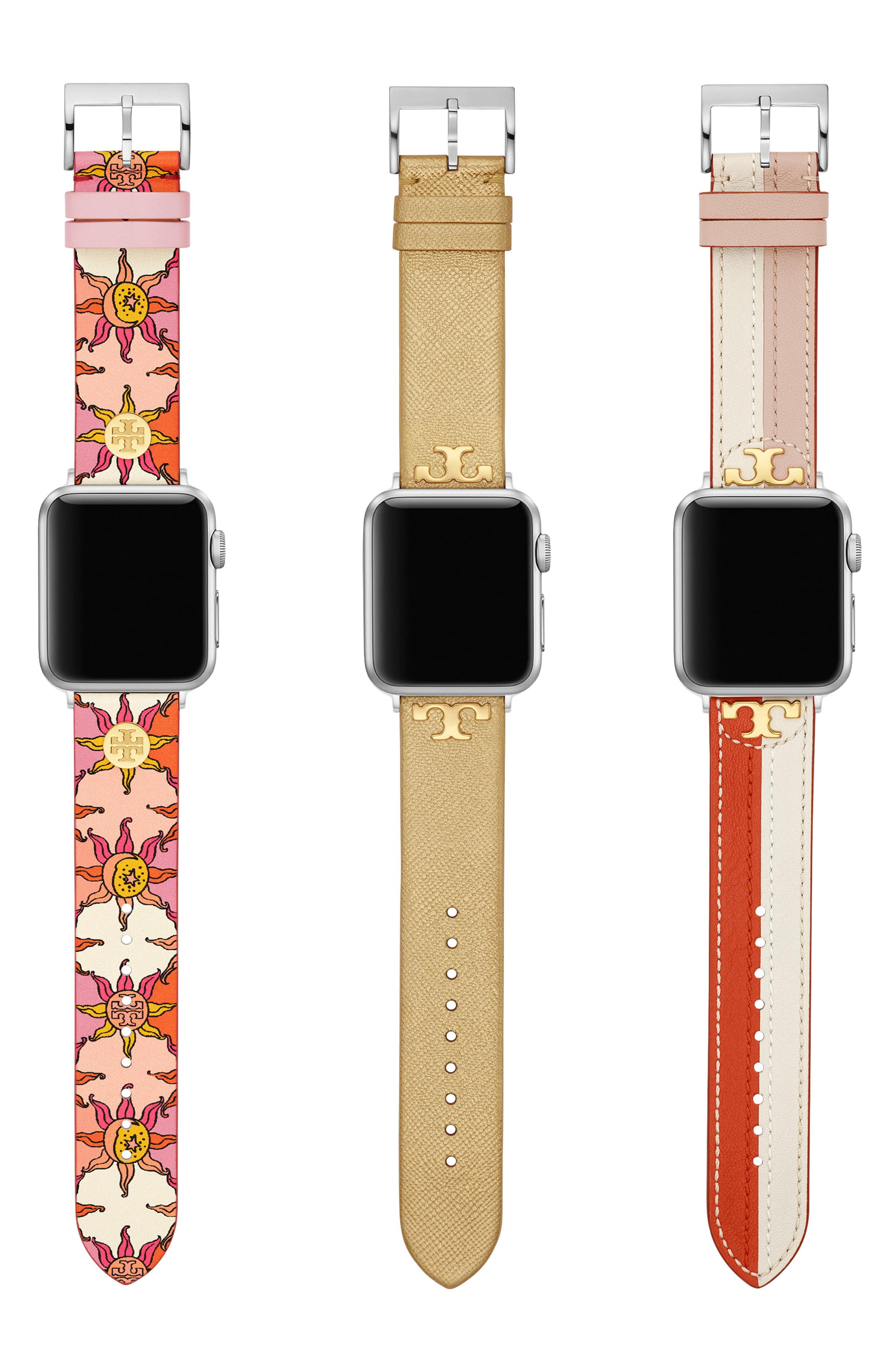 Tory Burch 3-pack Strap Set For Apple Watch, 38mm/40mm | Lyst