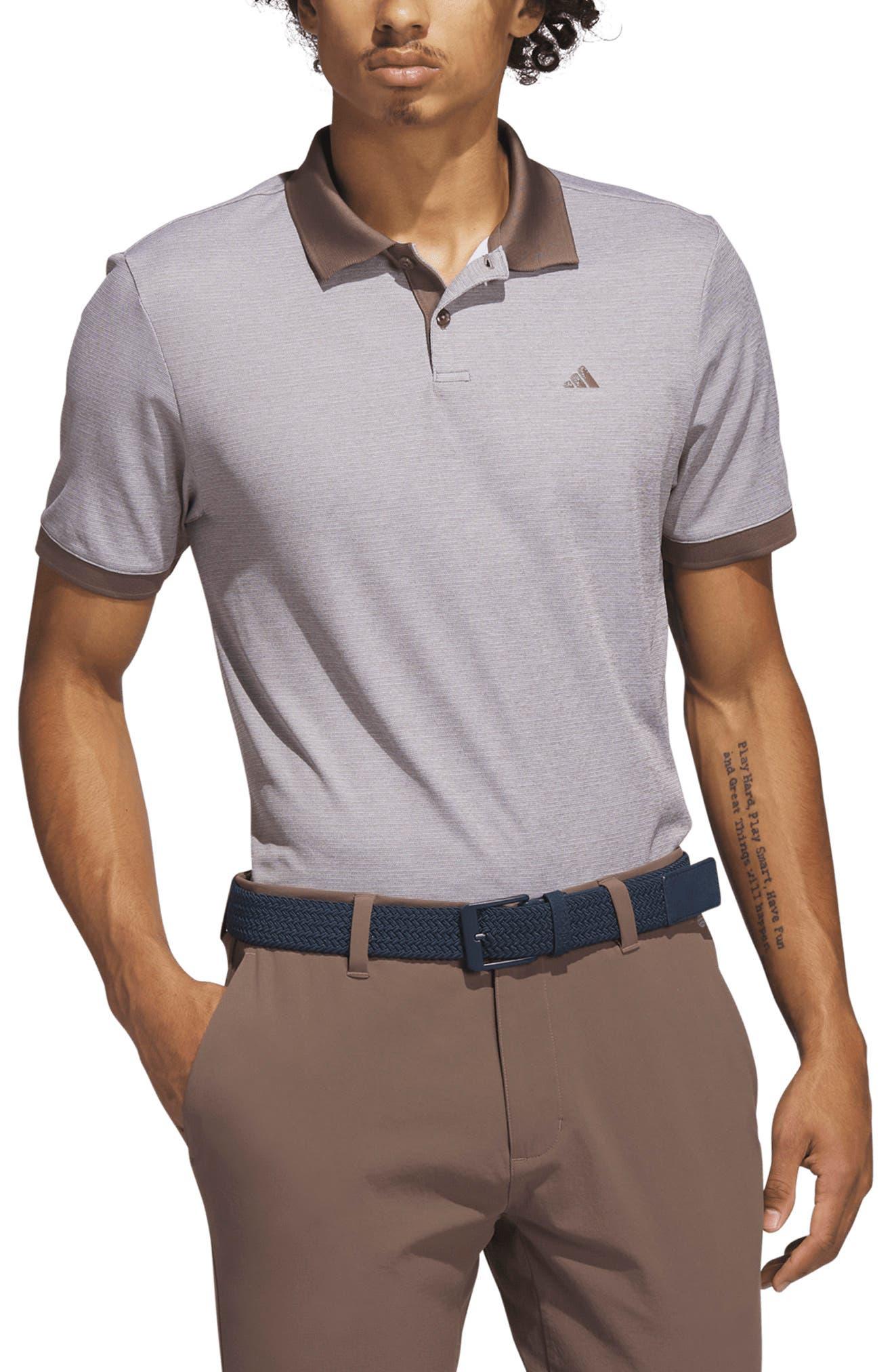 adidas Originals Ultimate365 No-show Recycled Polyester Golf Polo in Gray  for Men | Lyst