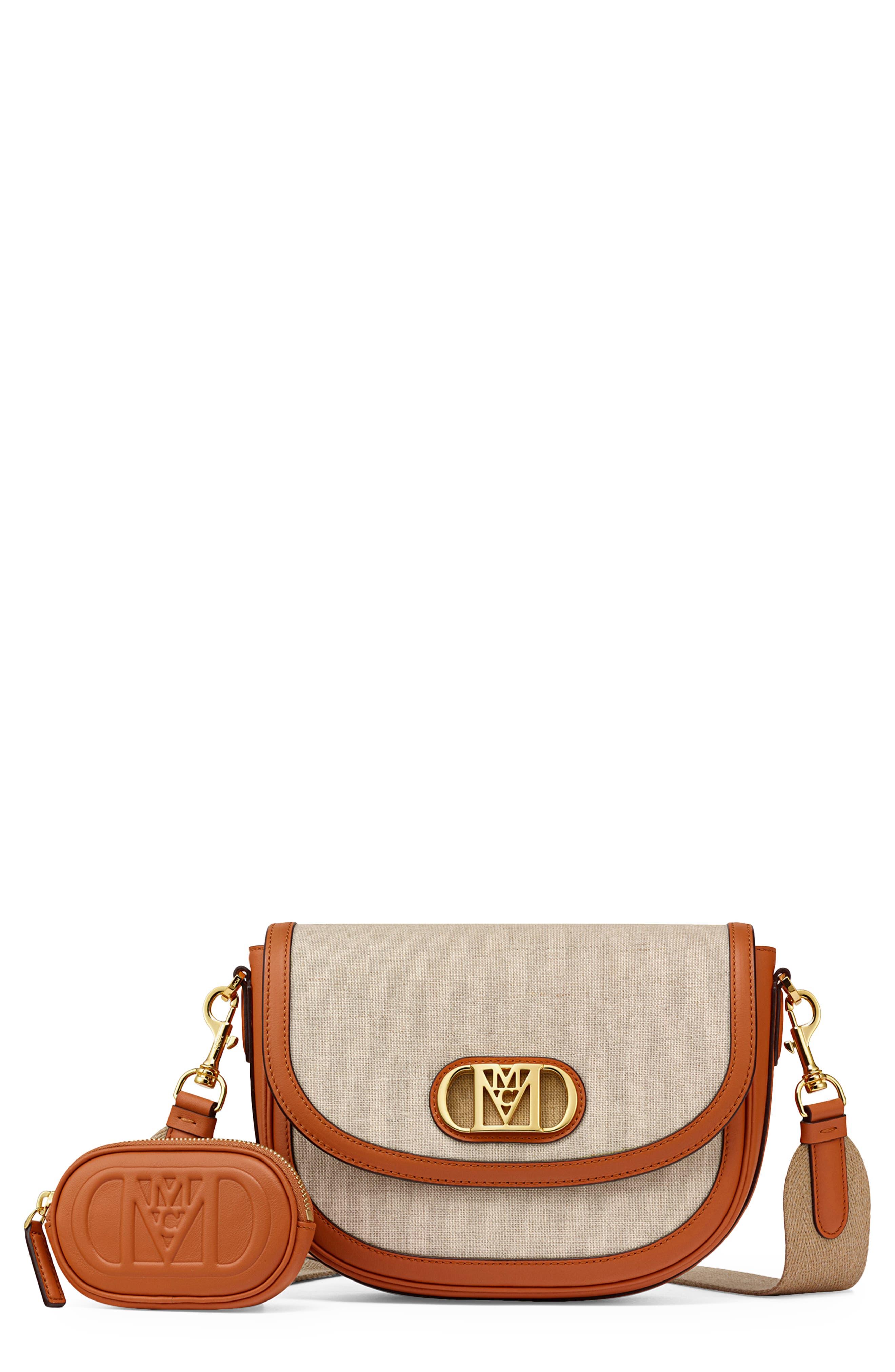 MCM Mode Travia Small Crossbody Bag in Brown Lyst