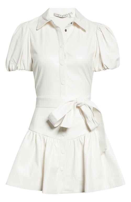 Designer Alice And Olivia Vegan Leather Dresses for Women - Up to 75% off |  Lyst
