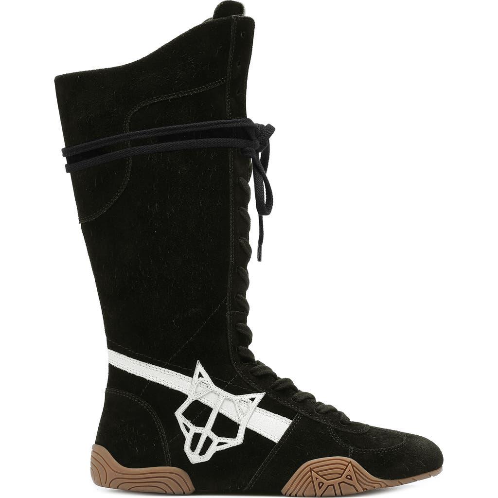 完売前に■Nacked Wolfe■Betsy/ボクシングブーツ★送料関税込み Naked Wolfe Betsy boxing boots for Women - Black in USA