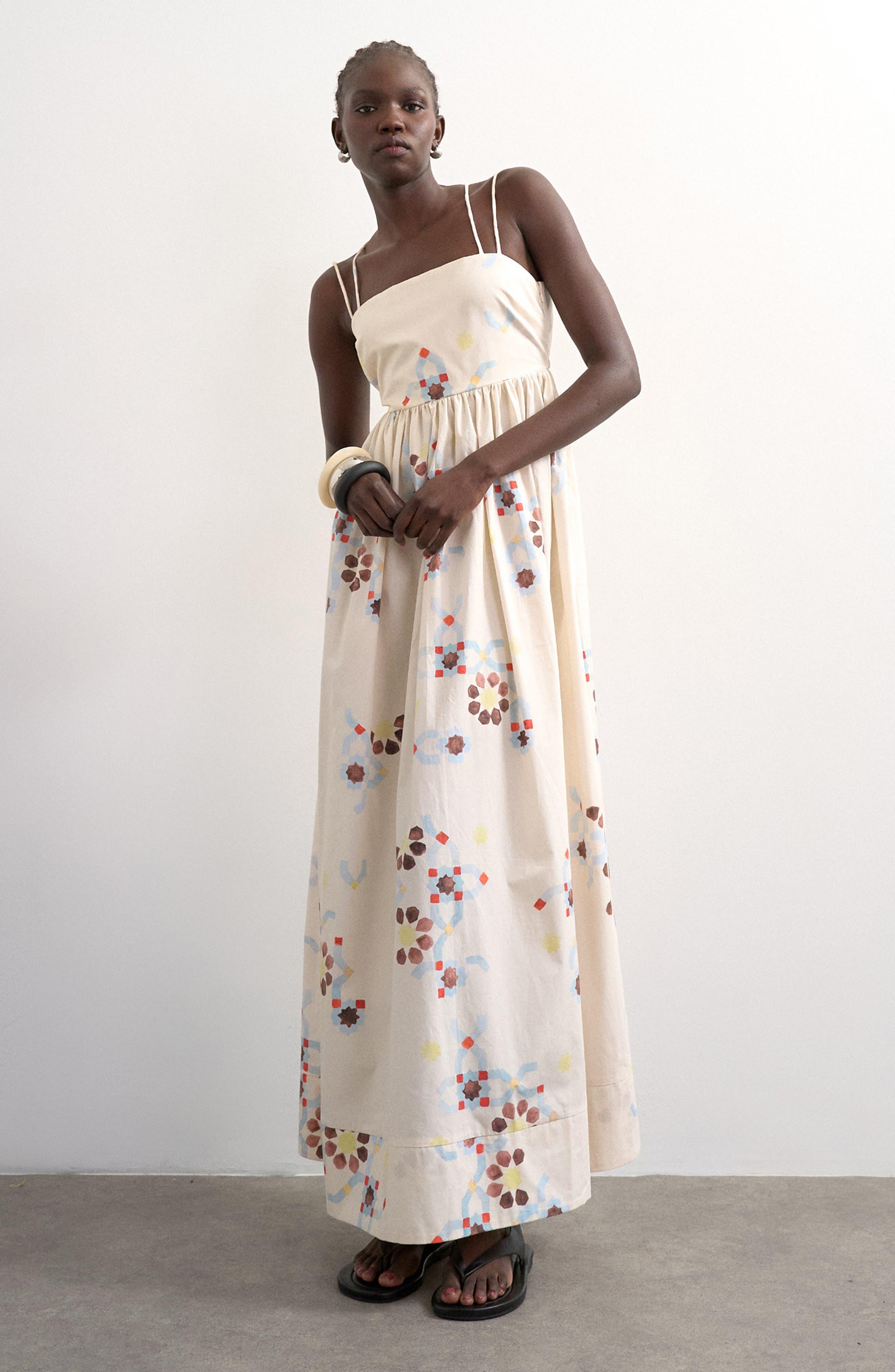 strapless cotton summer dresses Floral Dress – Candy LA The flowing midi skirt Sloane Cotton V-Neck Midi Size:37 Mens Boot