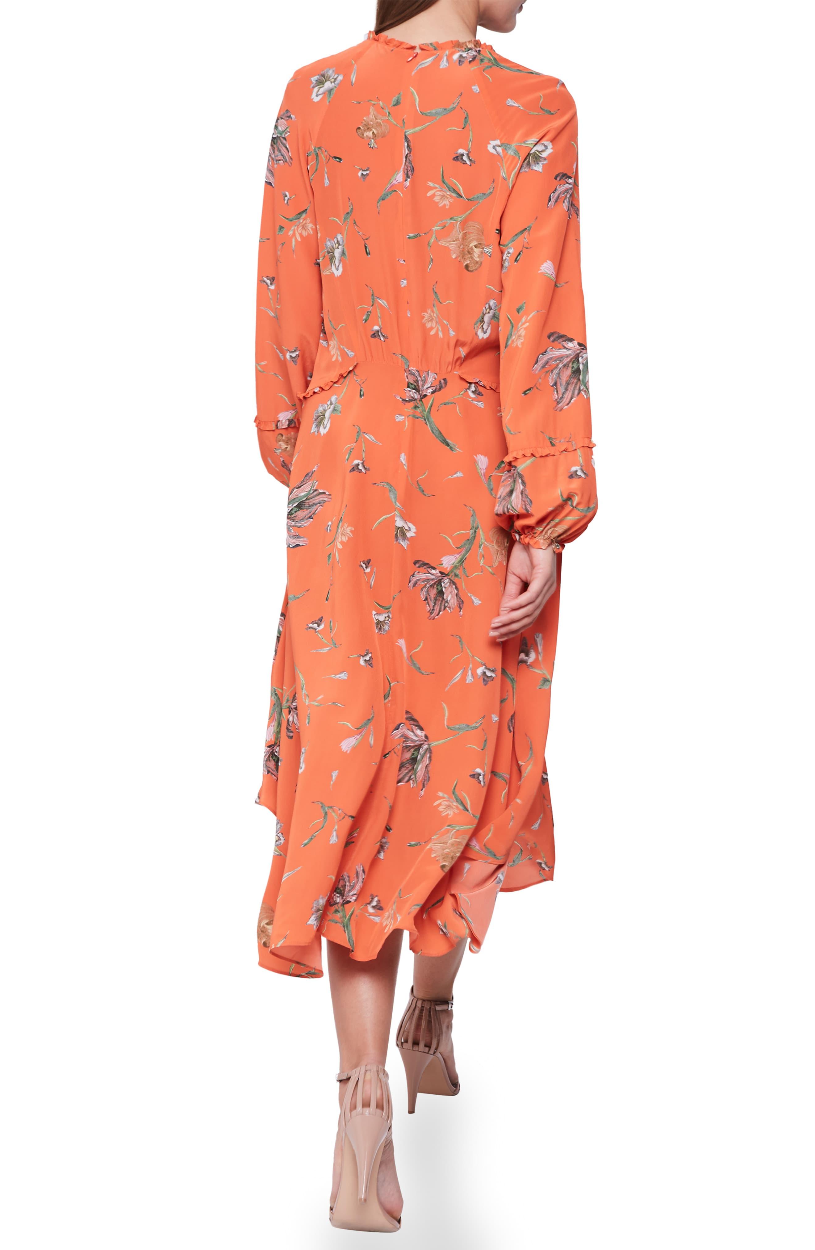 reiss floral dress