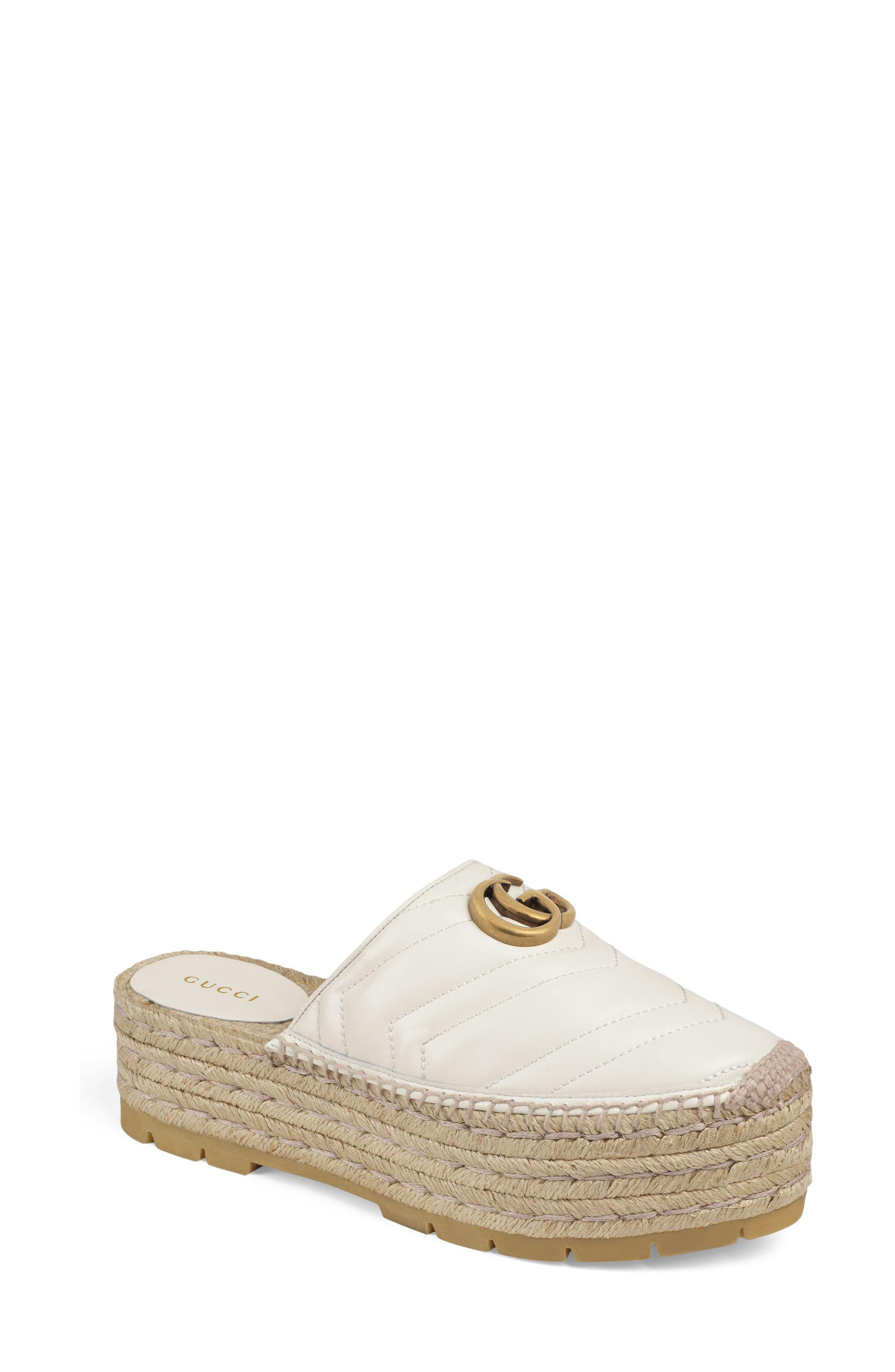 gucci espadrille mule