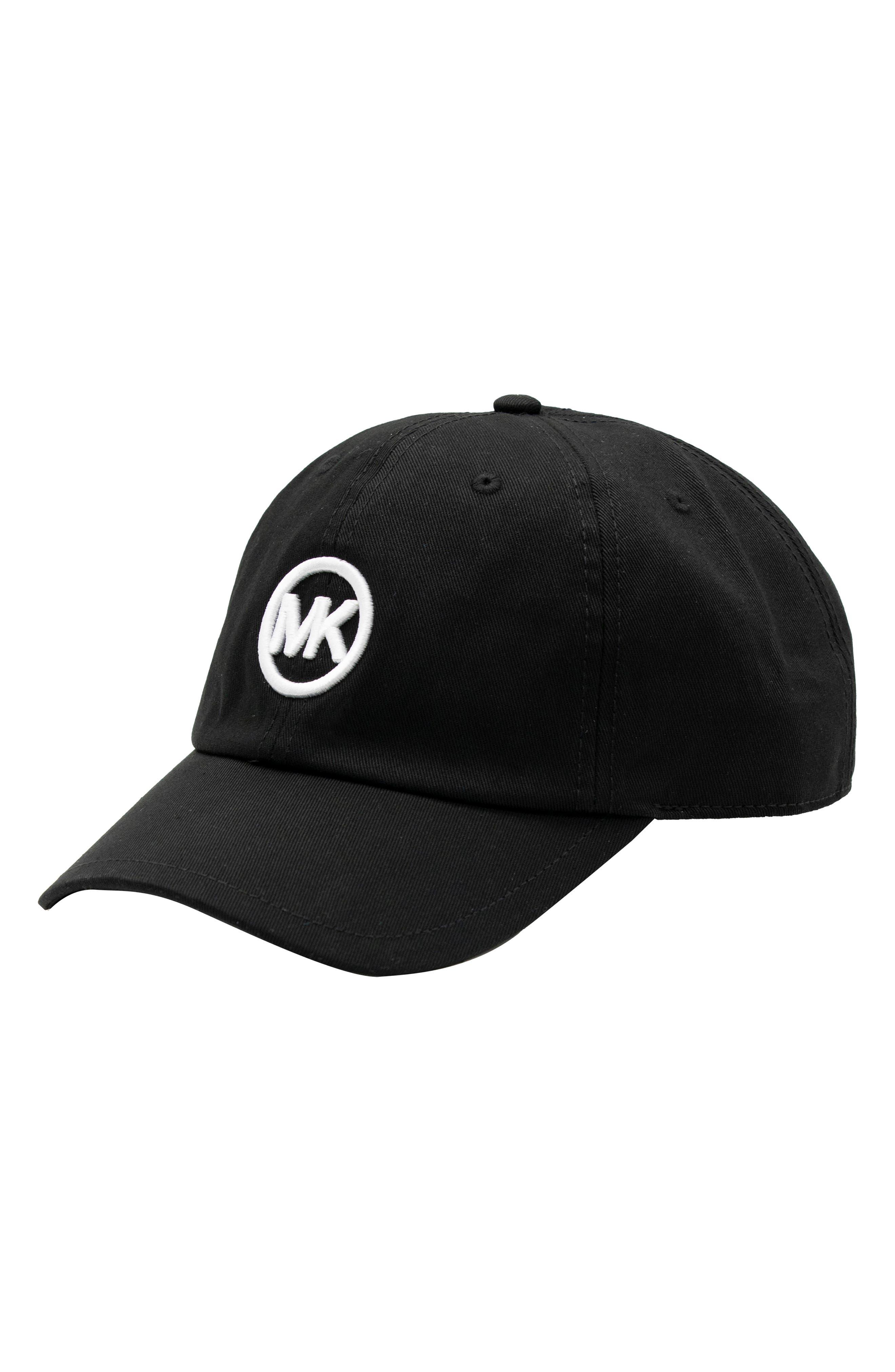 MICHAEL Michael Kors Logo Baseball Cap in Black Lyst