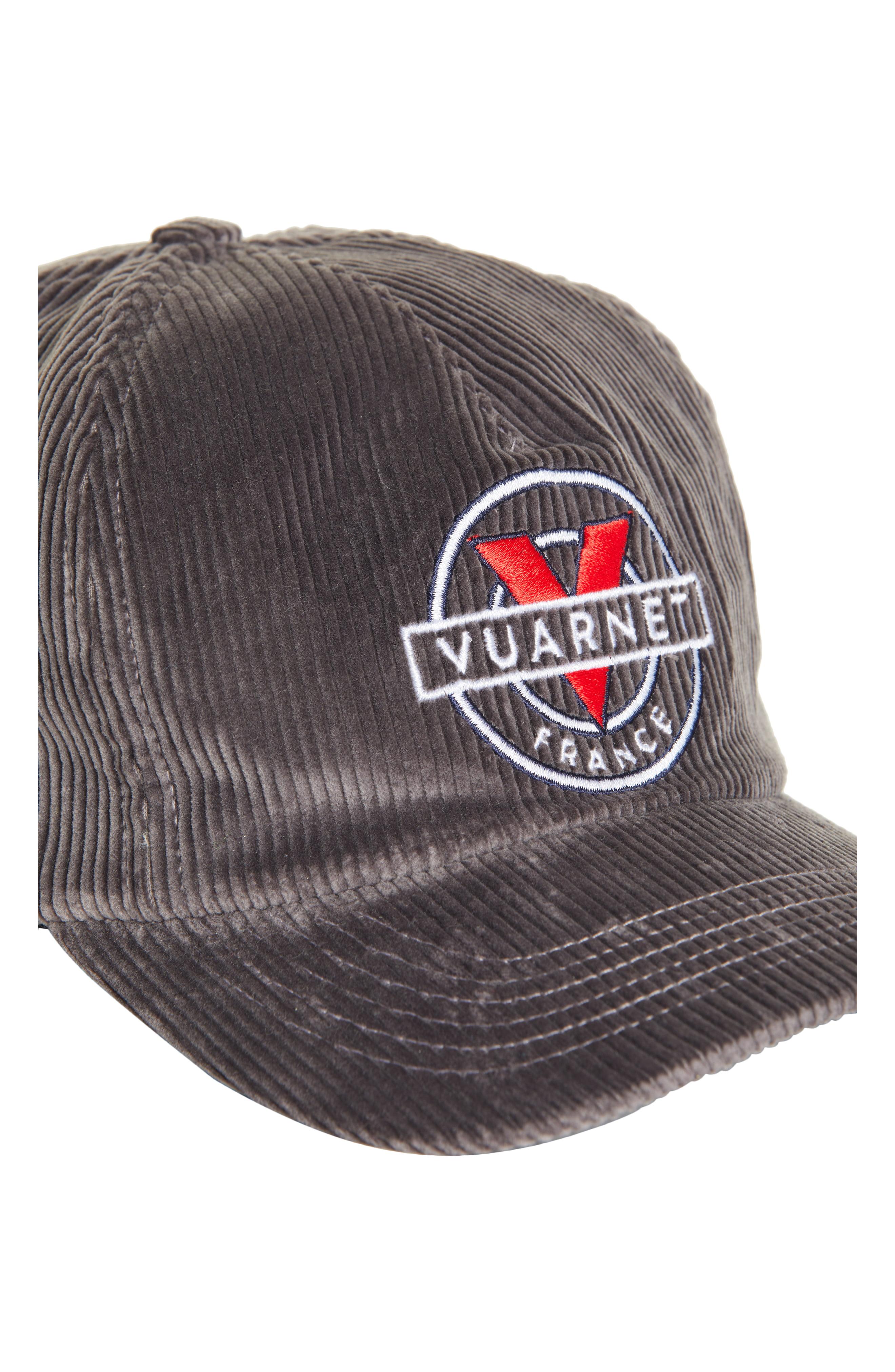 Noah X Vuarnet Logo Corduroy Baseball Cap in Grey (Gray) for Men - Lyst