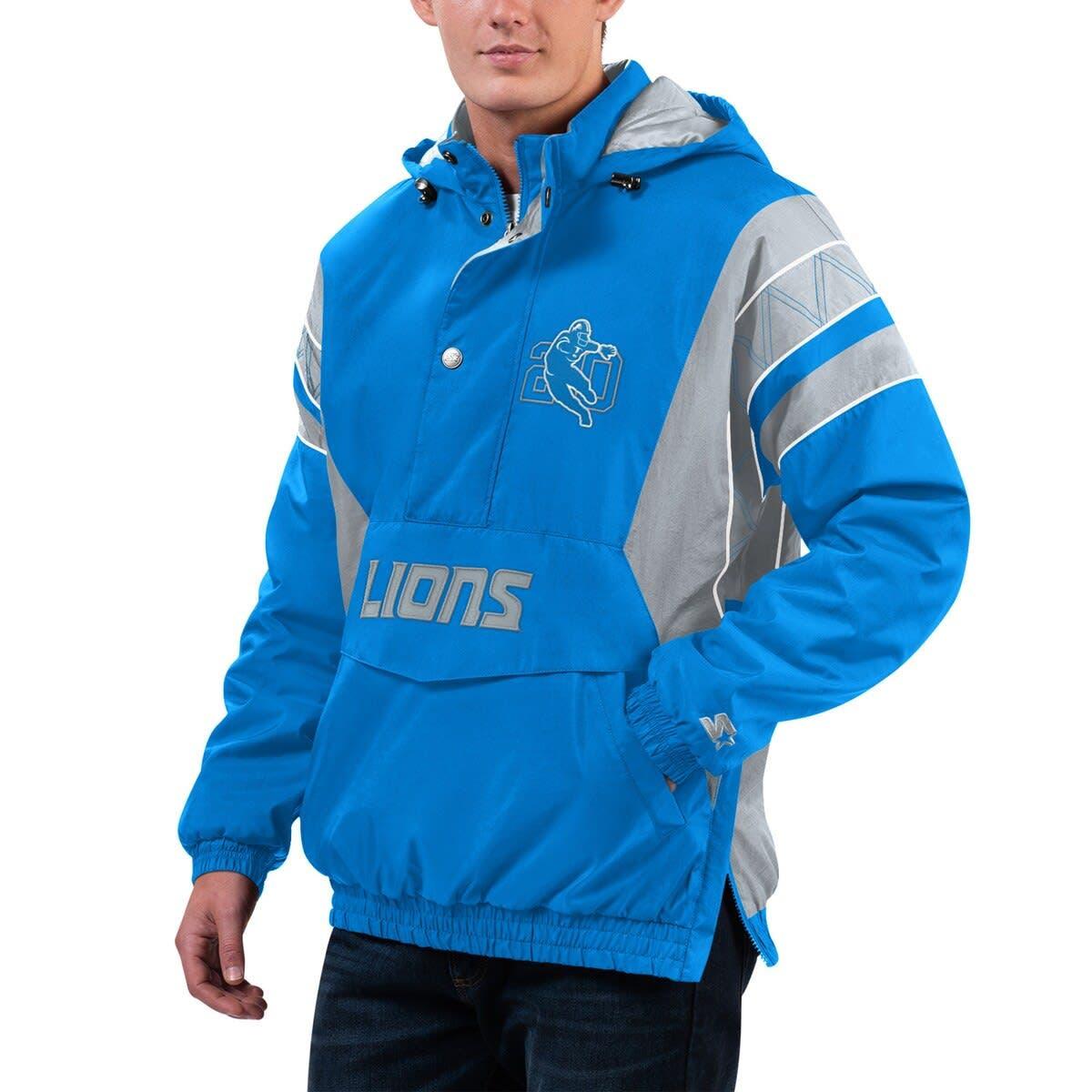 Detroit Lions Body Check Pullover Jacket